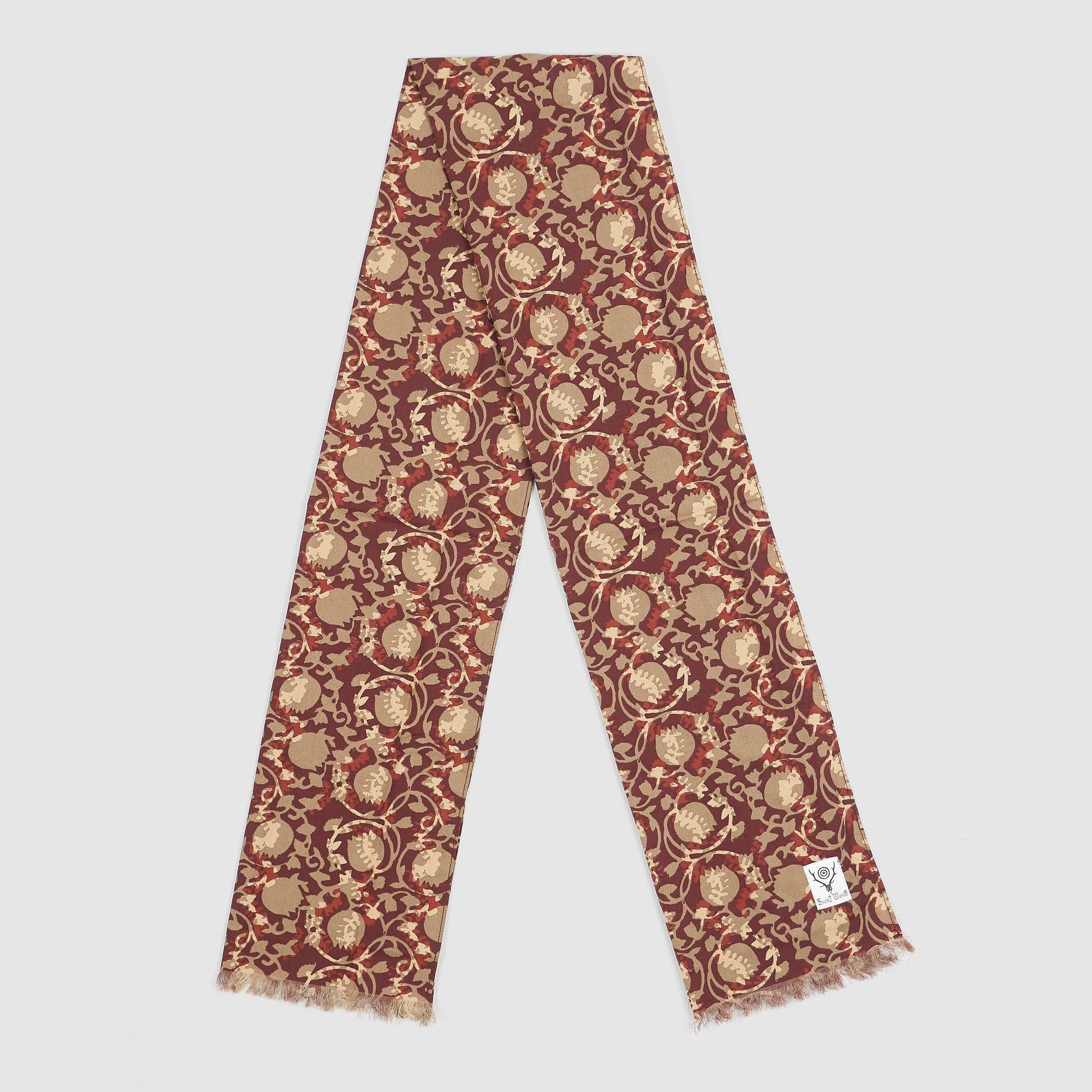 Floral Batik Printed Scarf