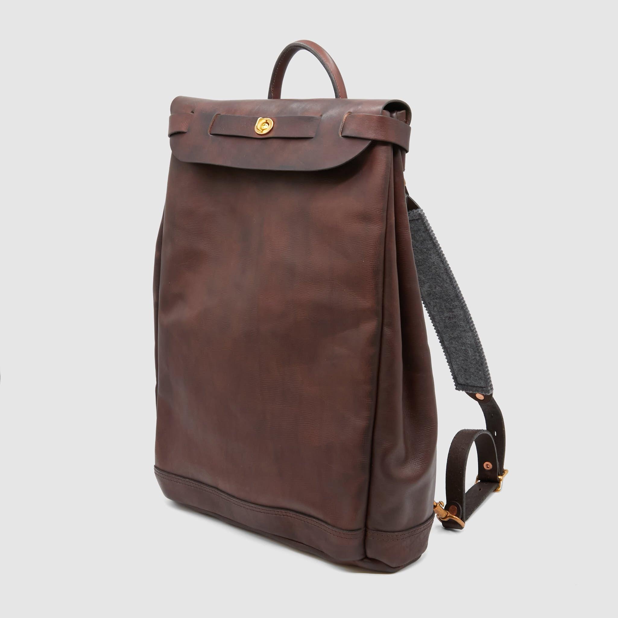 Hand Made Leather Backpack