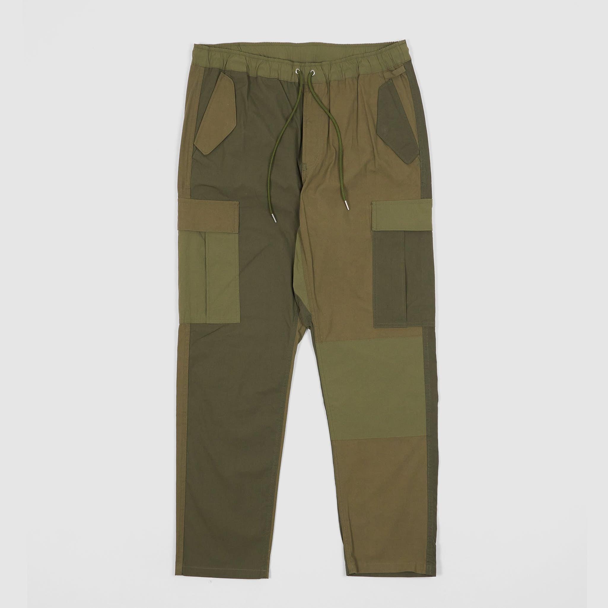 Patchwork Cargo Pants