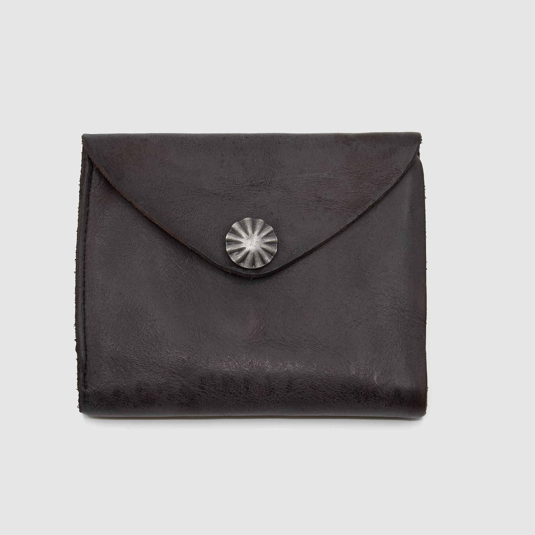 Leather Concho Wallet