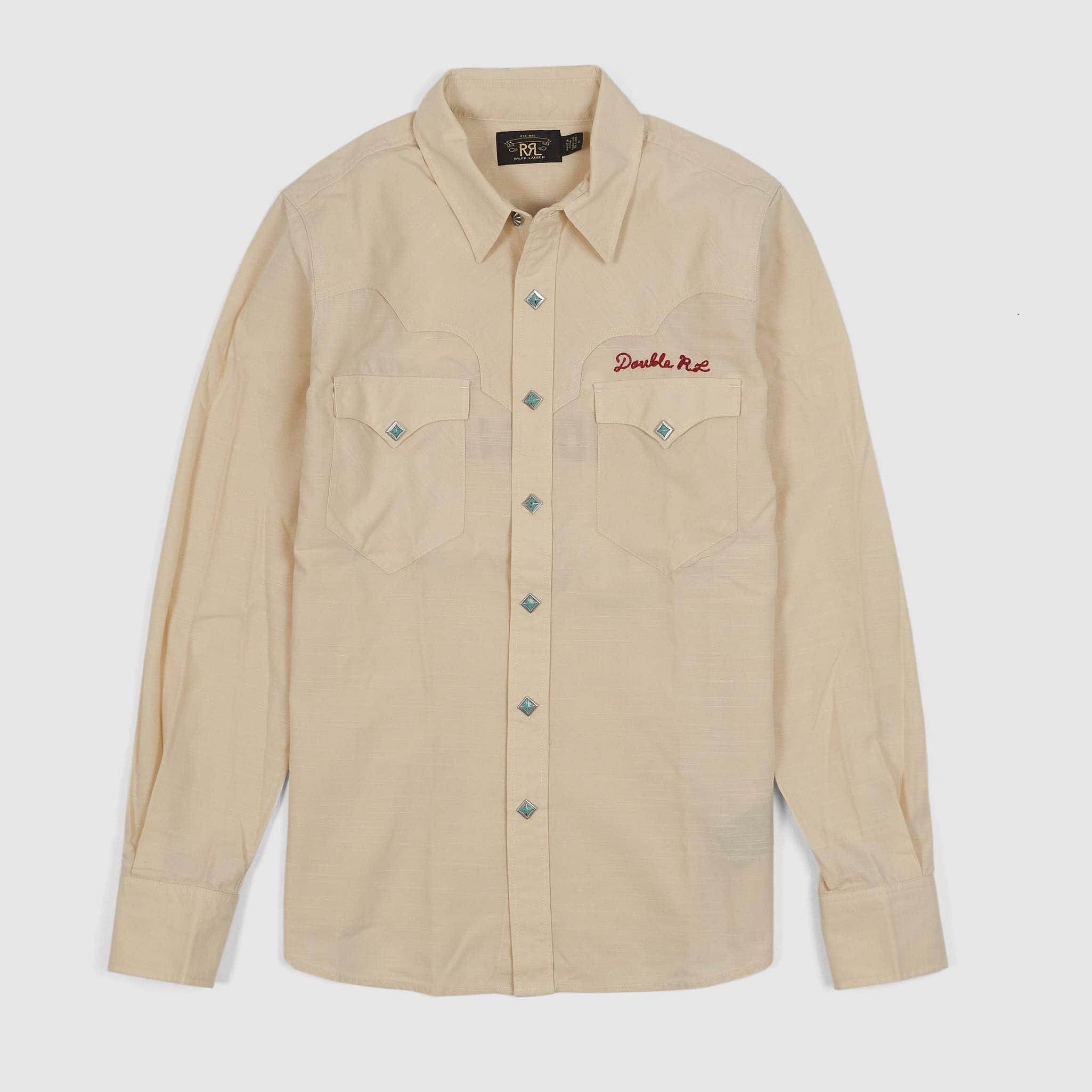 Ladies Embroidered  Long Sleeve Western Shirt