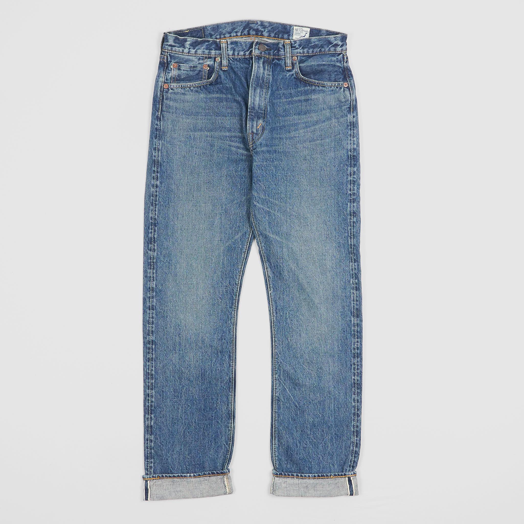 107 Denim 5 Pocket Slim Fit Selvage Jeans