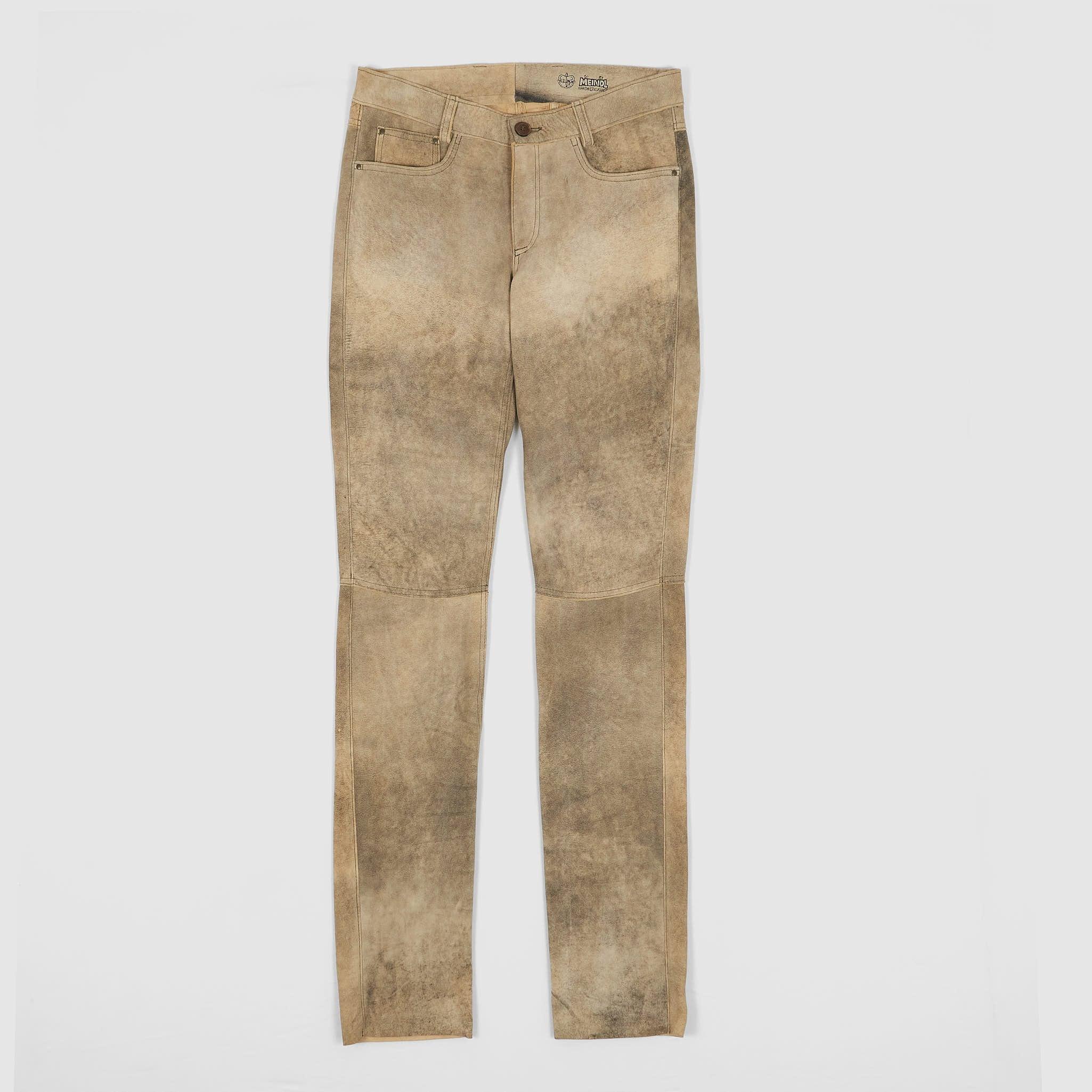 Romeo Red Deer Leather Pants