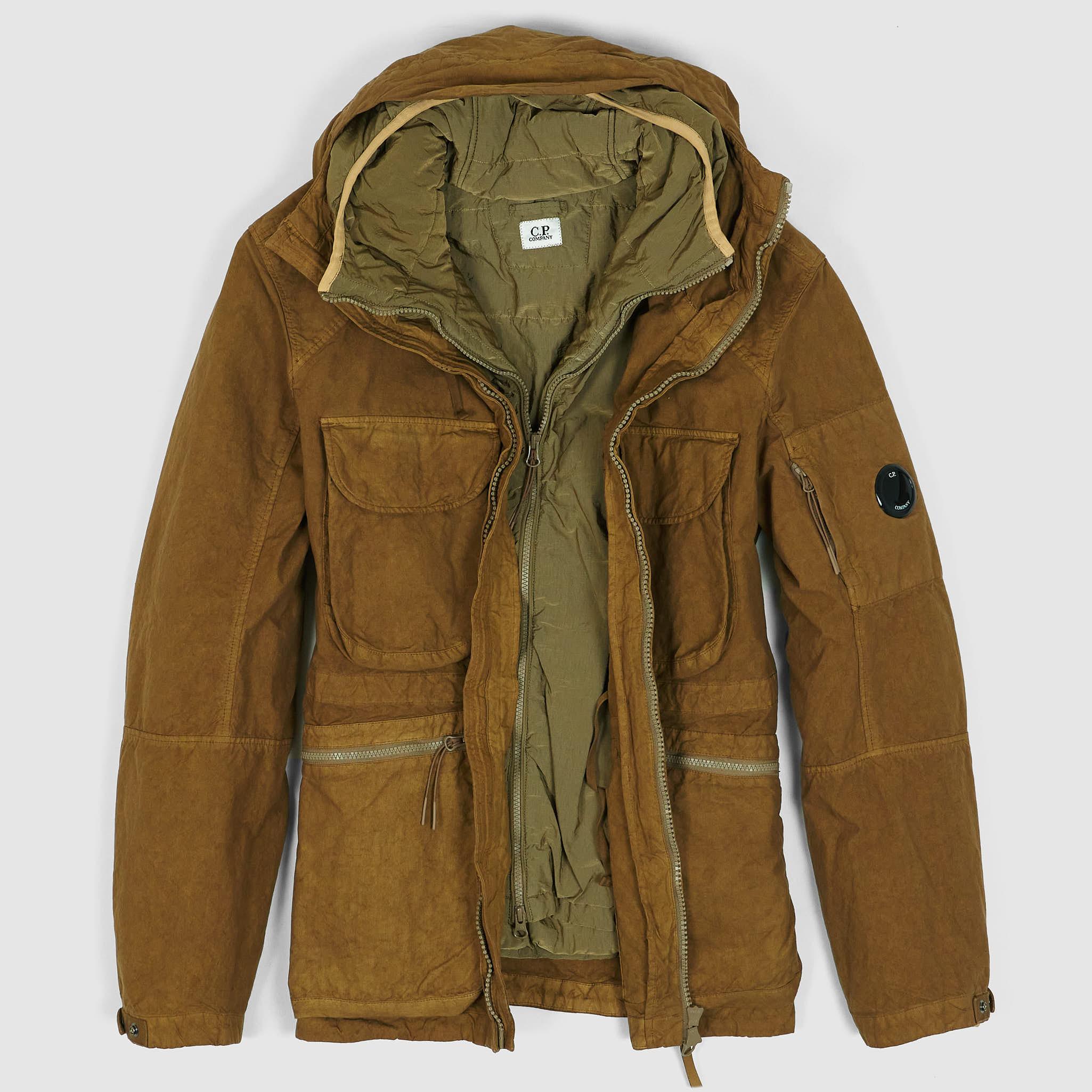 Hooded Short Field Parka with Removable Liner