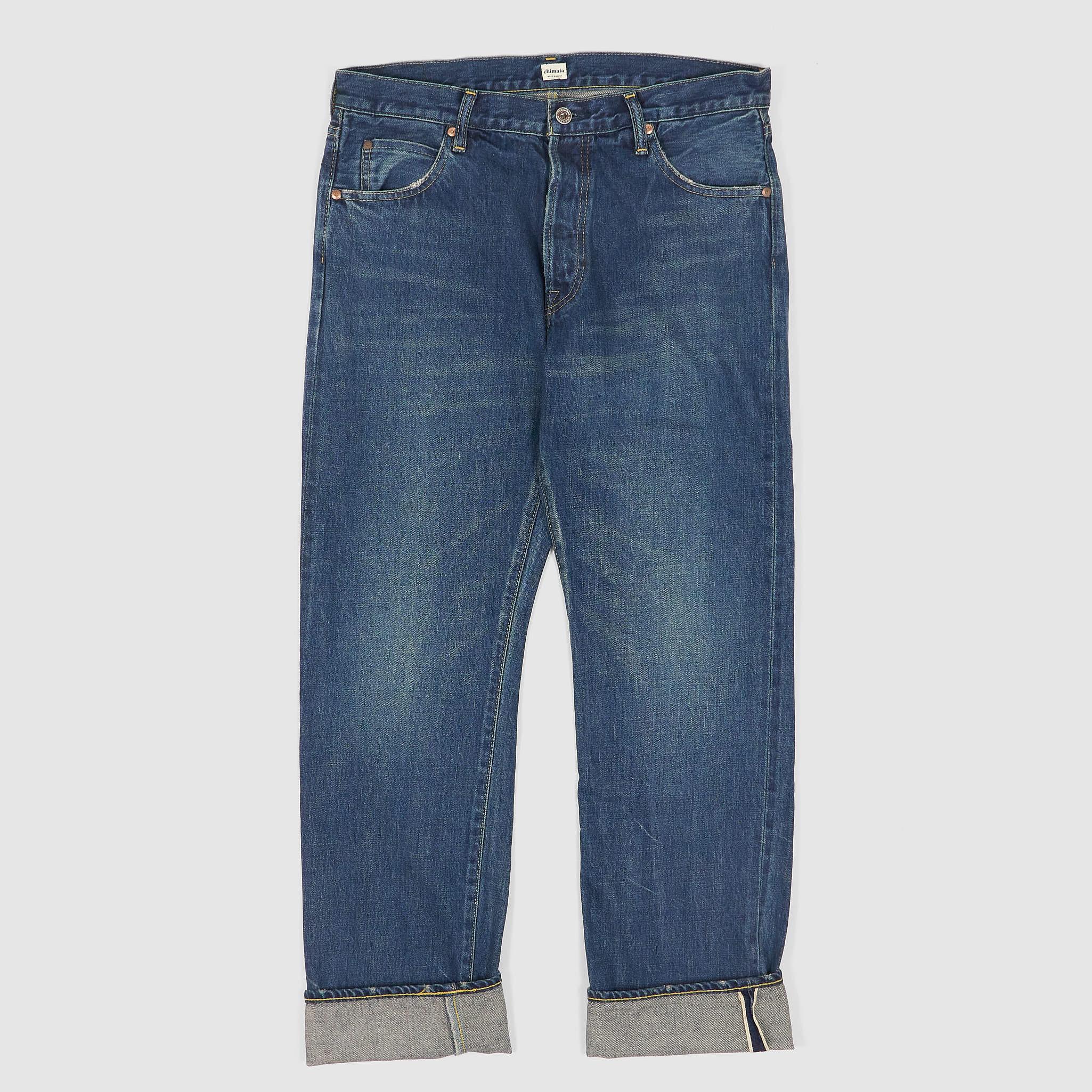 5-Pocket Selvedge Straight Leg Unisex Jeans