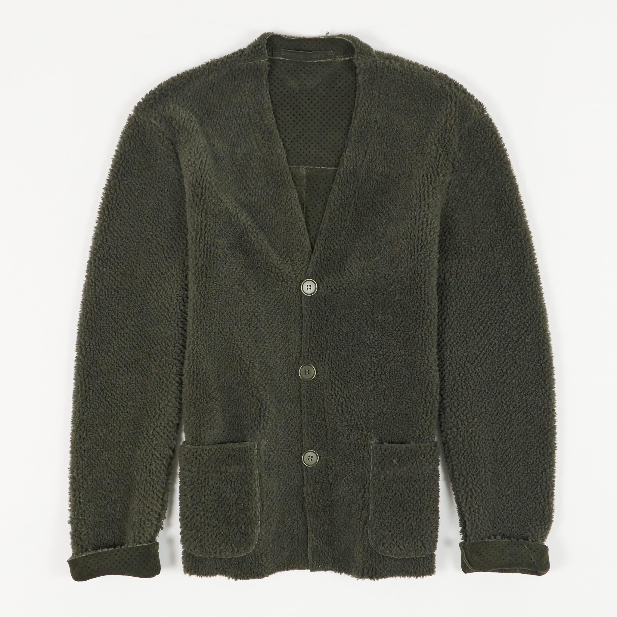 Shearling Cardigan
