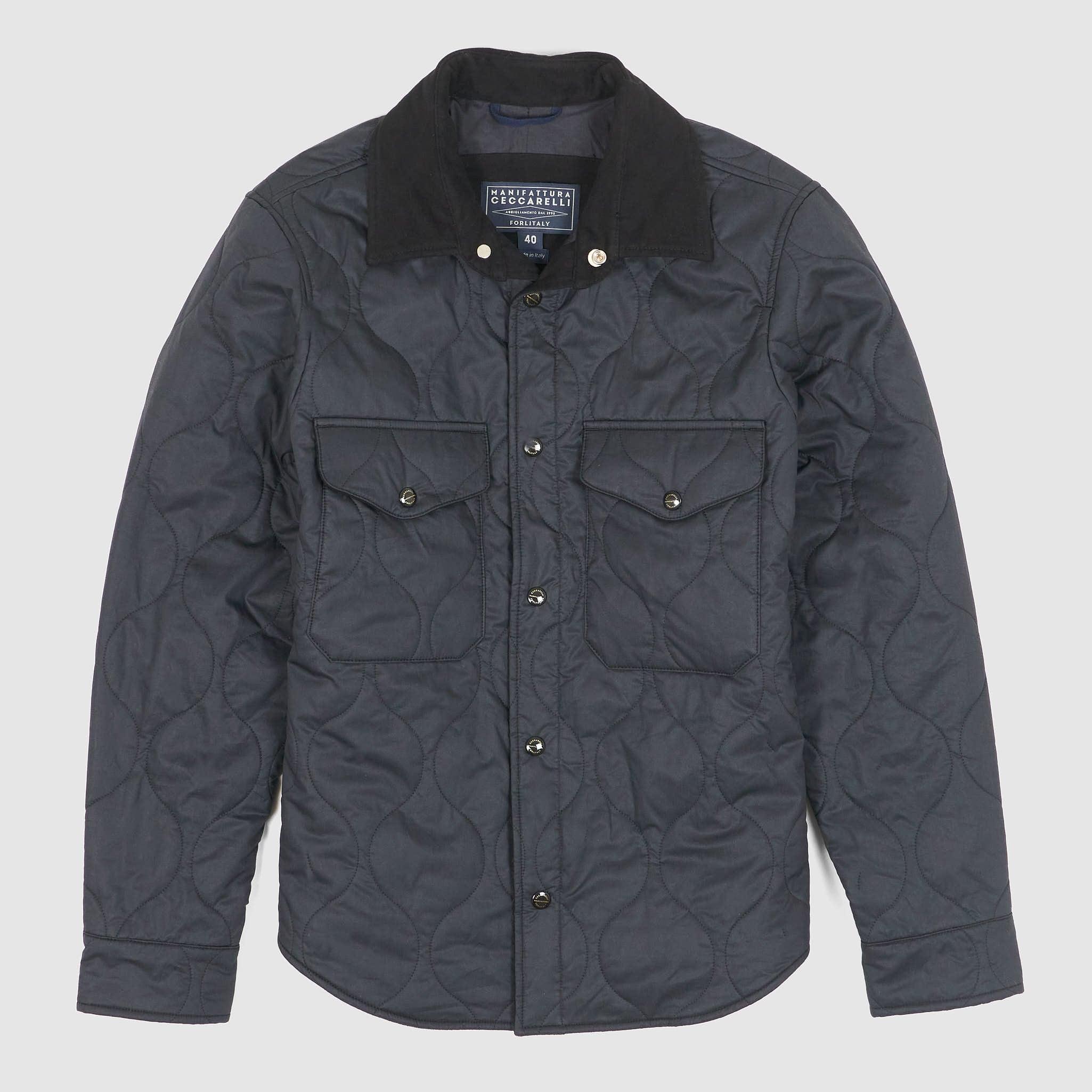 Quilted Overshirt jacket