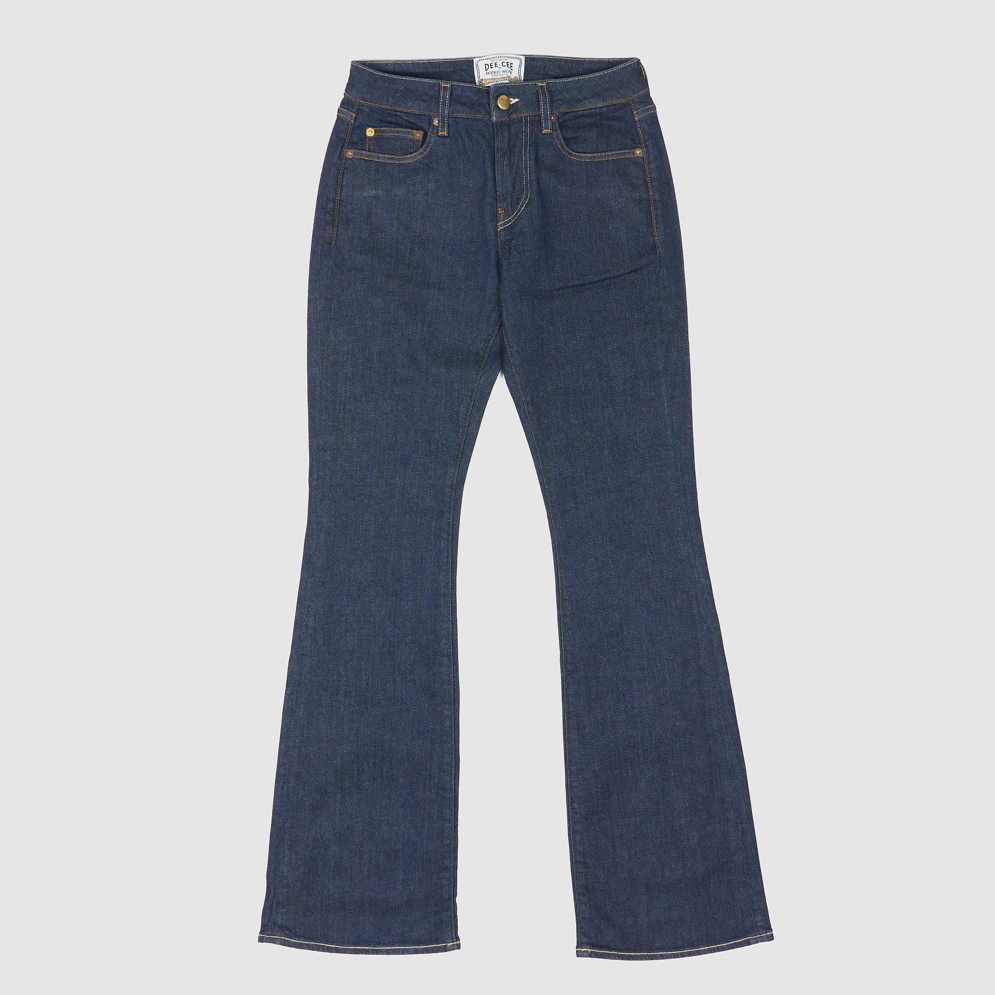 Ladies 5-Pocket Flared Boot Cut Jeans