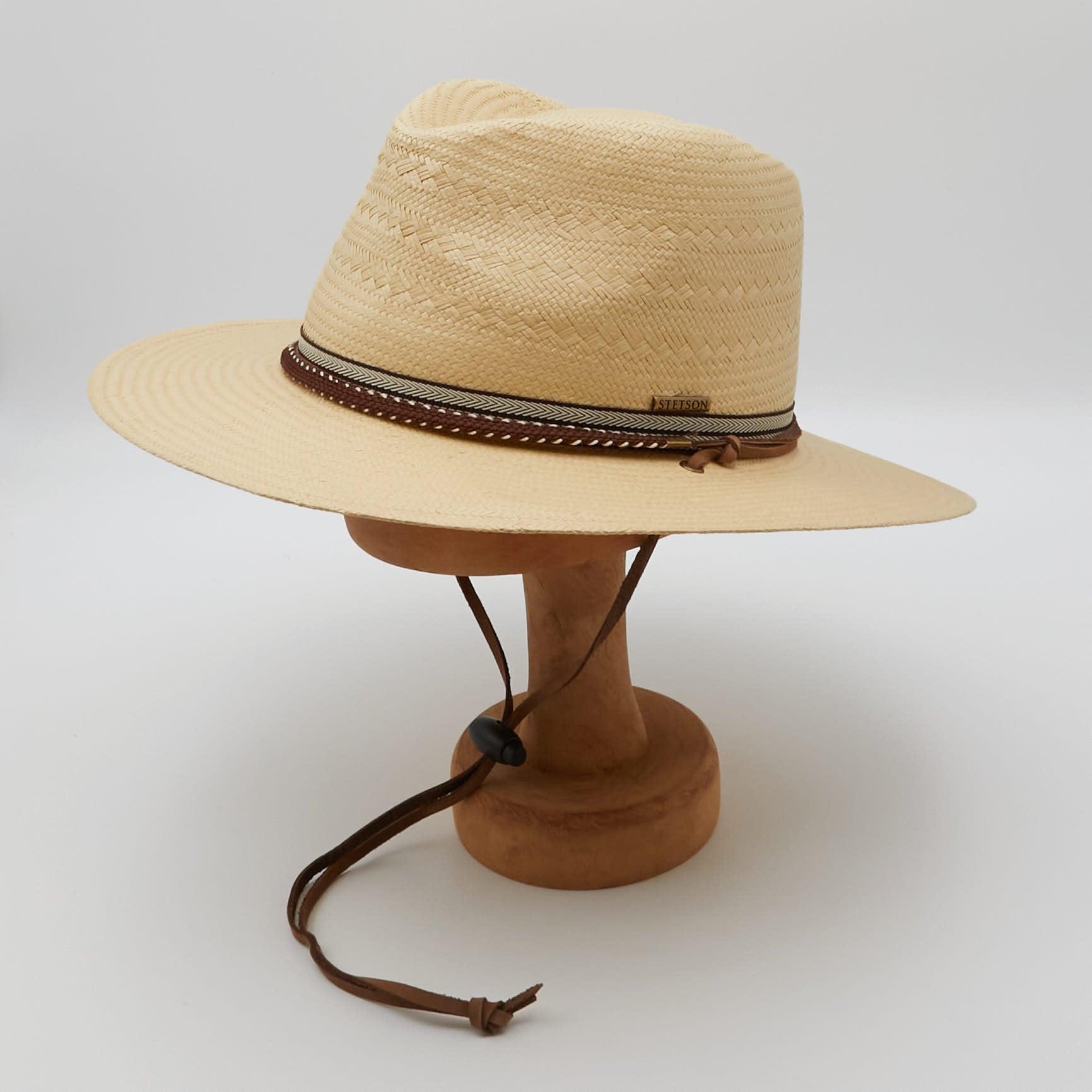 Traveller Western Inspired Straw Hat Chin Strap UNISEX