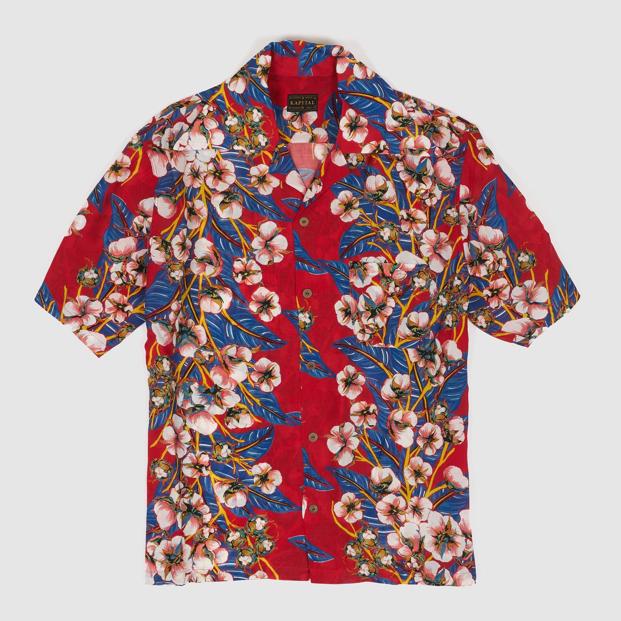 Hawaiian Flower Power Camp Shirt
