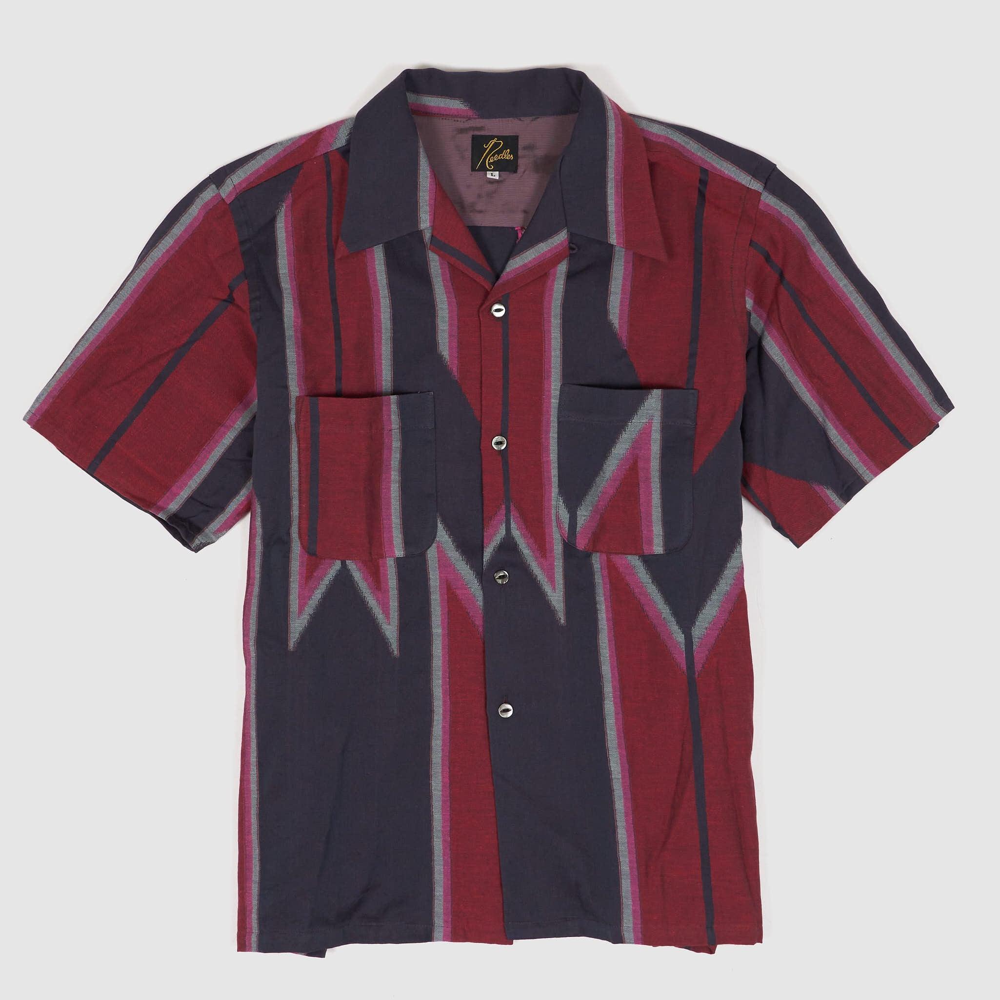 Short Sleeve Red Arrow Kimono Camp Shirt