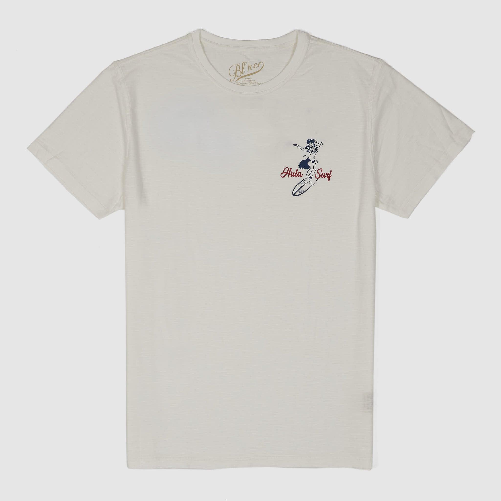 Short Sleeve Crew Neck Hula Surf T-Shirt