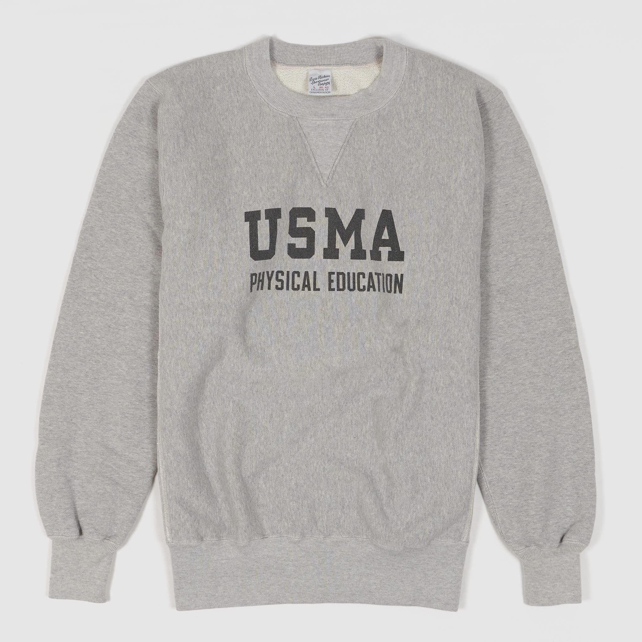 Crew Neck Sweat Shirt "USMA Physical Education"