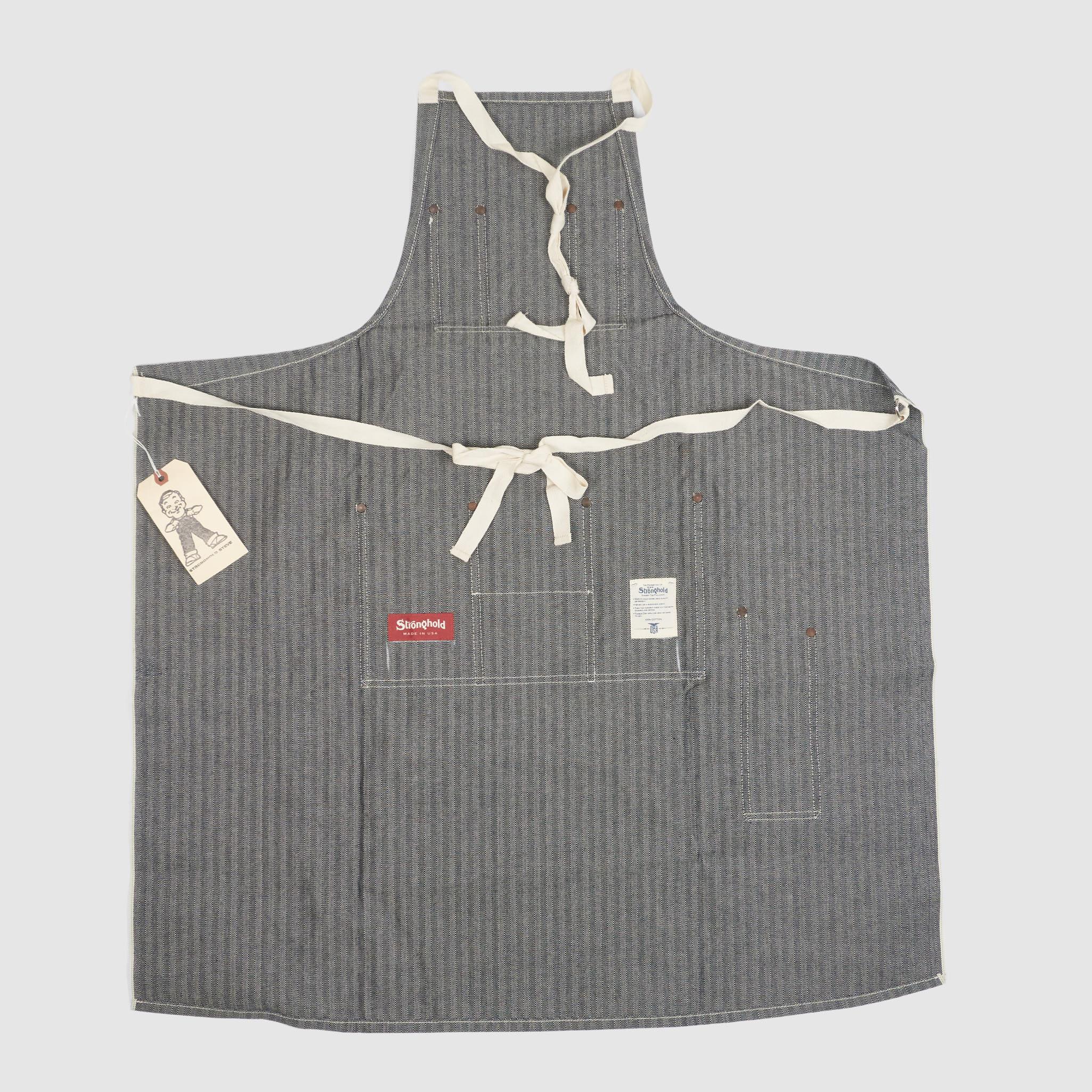 Herringbone Raw Apron
