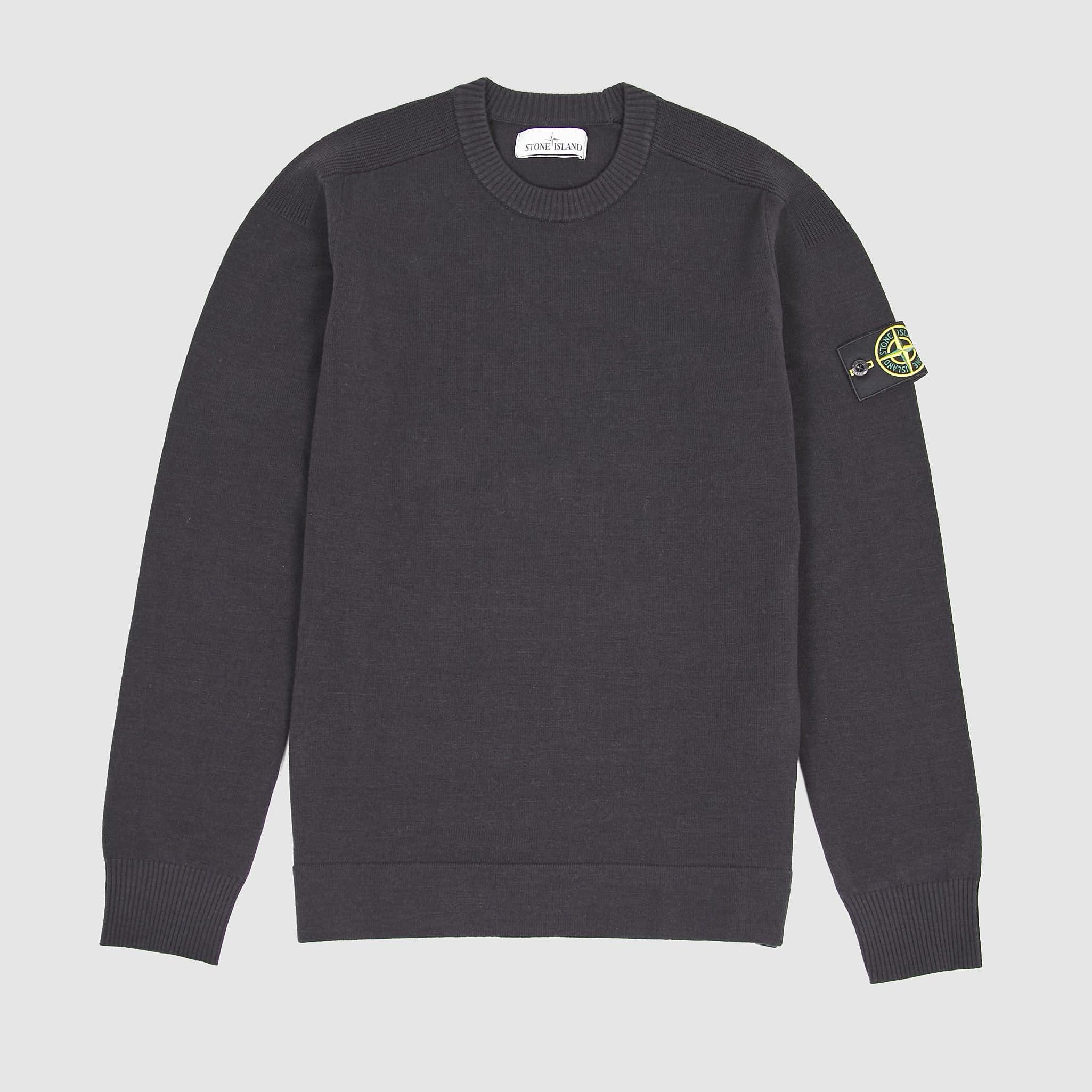 Crew Neck Rip Pullover