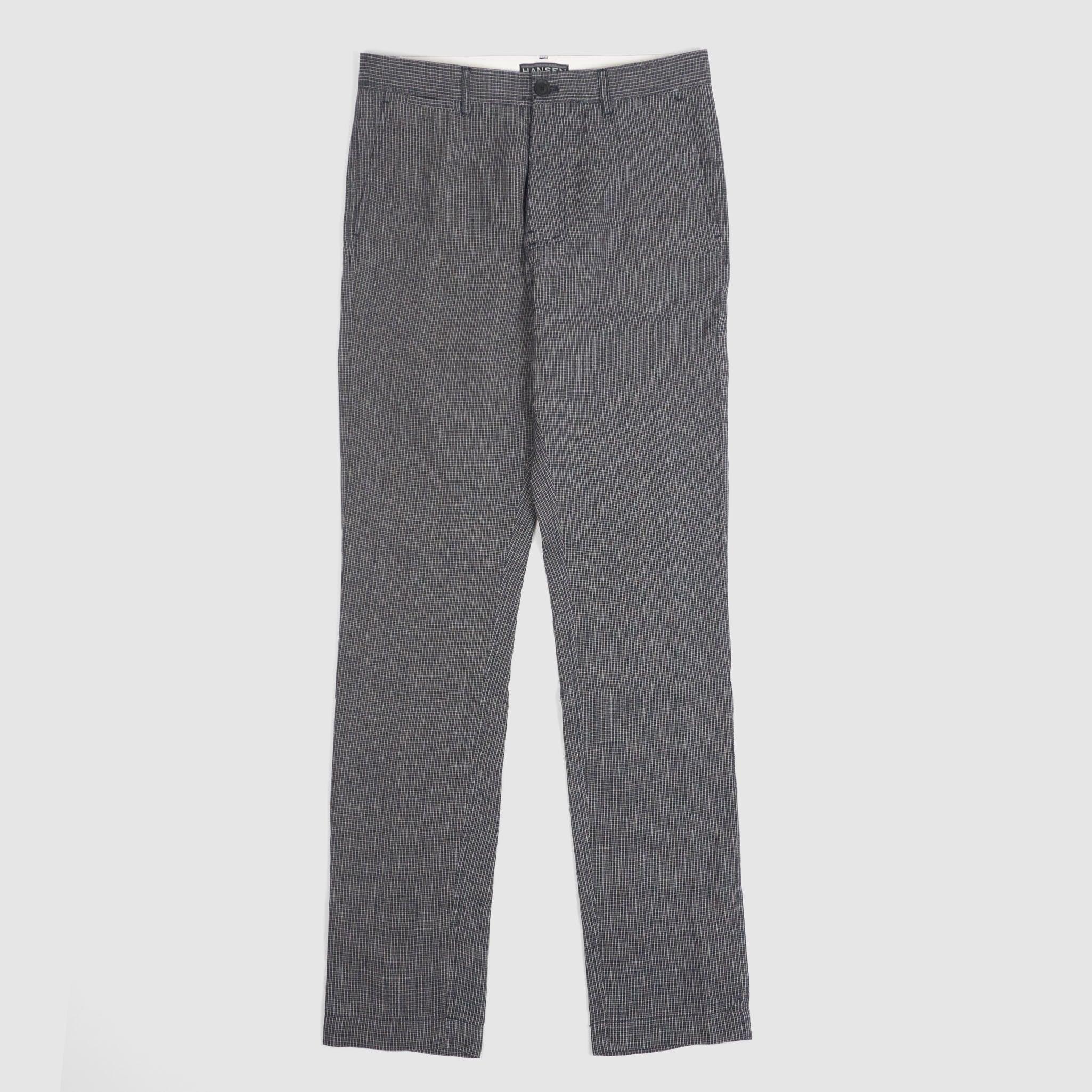 Dark Linen Pant