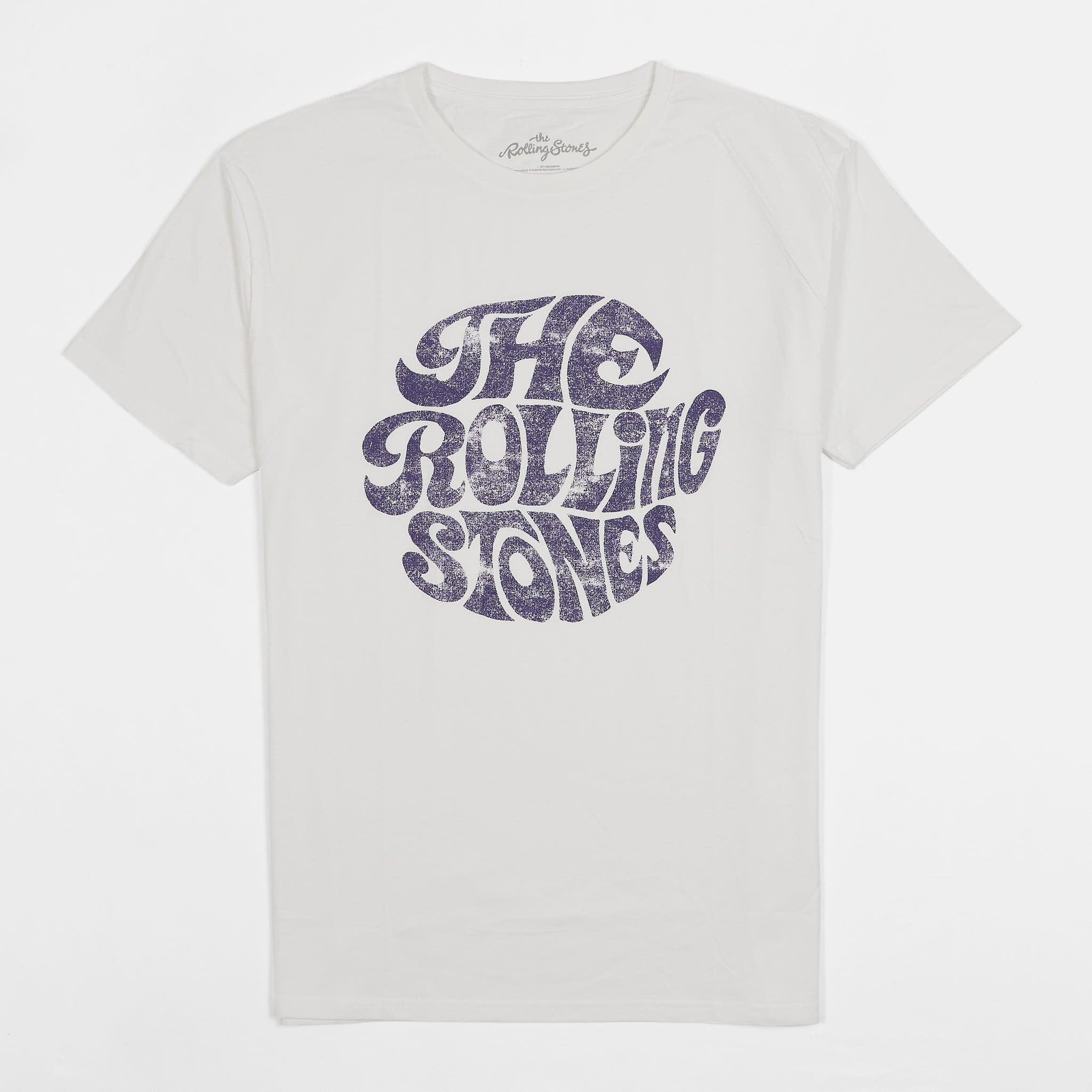The Rolling Stones Vintage 70's Logo Crew Neck Rock T-Shirt