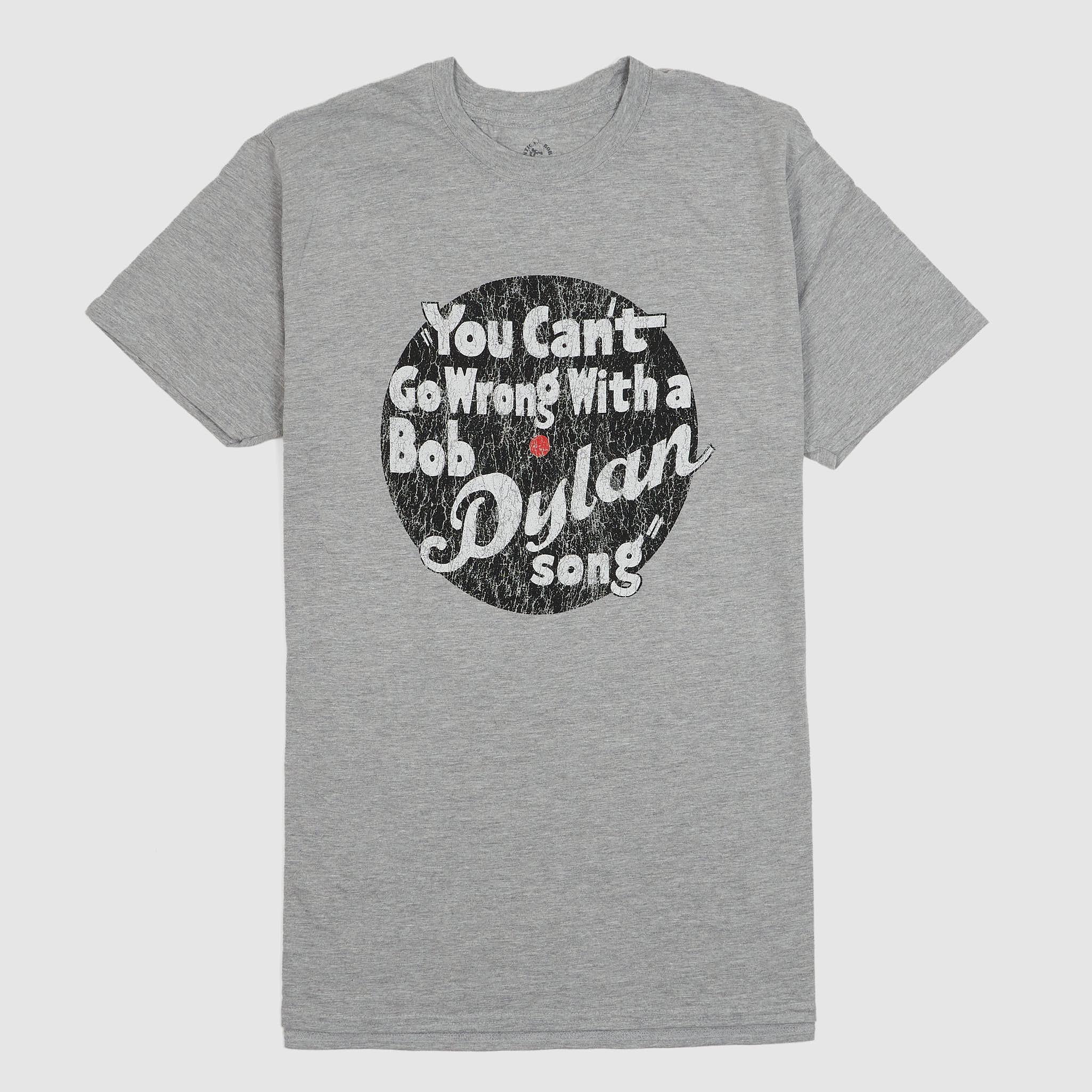 Bob Dylan You Can't Go Wrong Rock Crew Neck T-Shirt