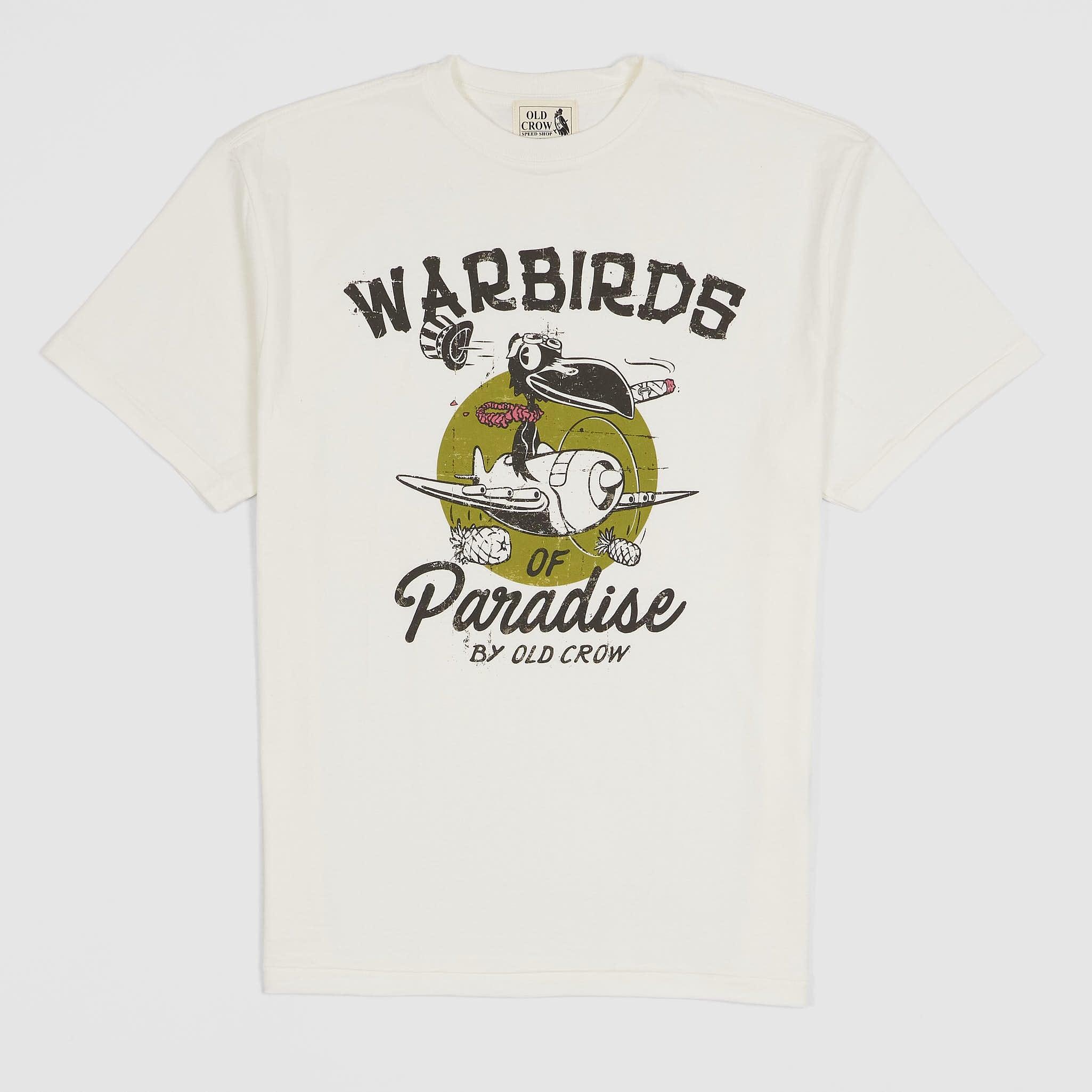 Warbirds of Paradise Short Sleeve Crew Neck T-Shirt