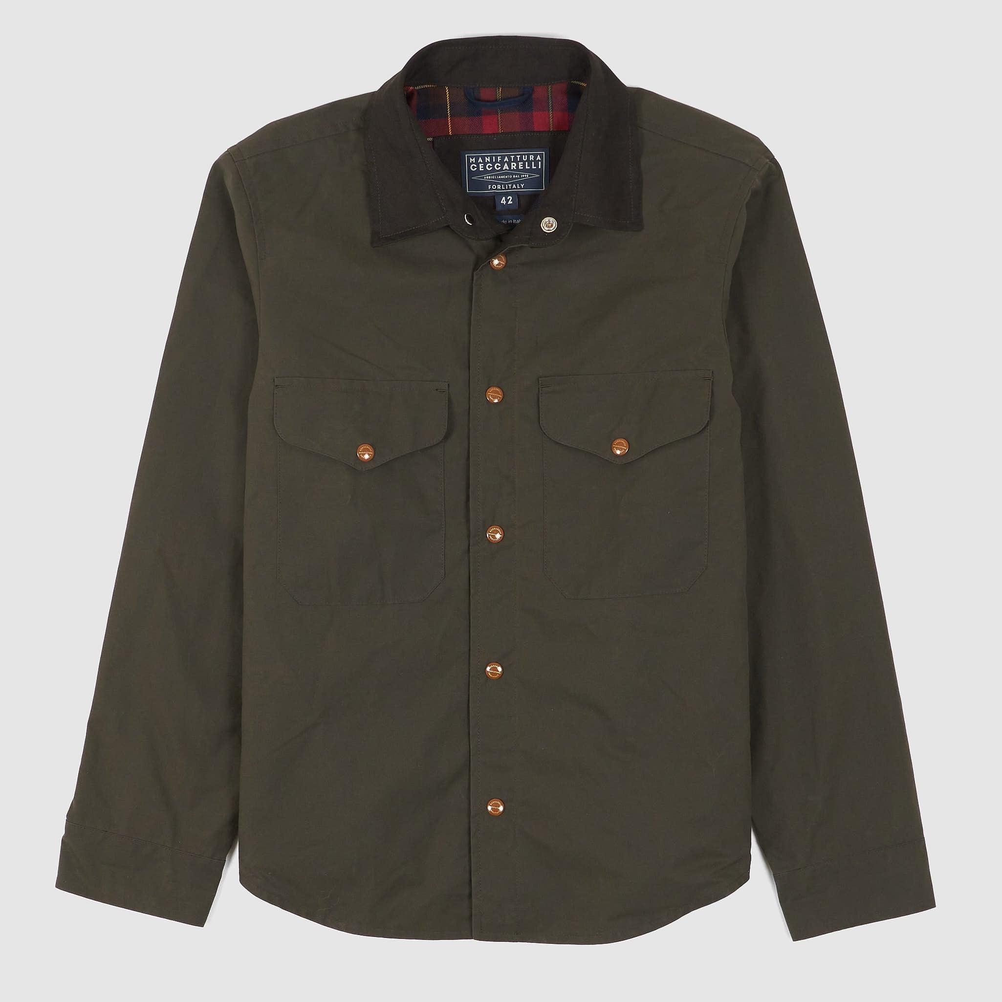 Waxed Overshirt Jacket