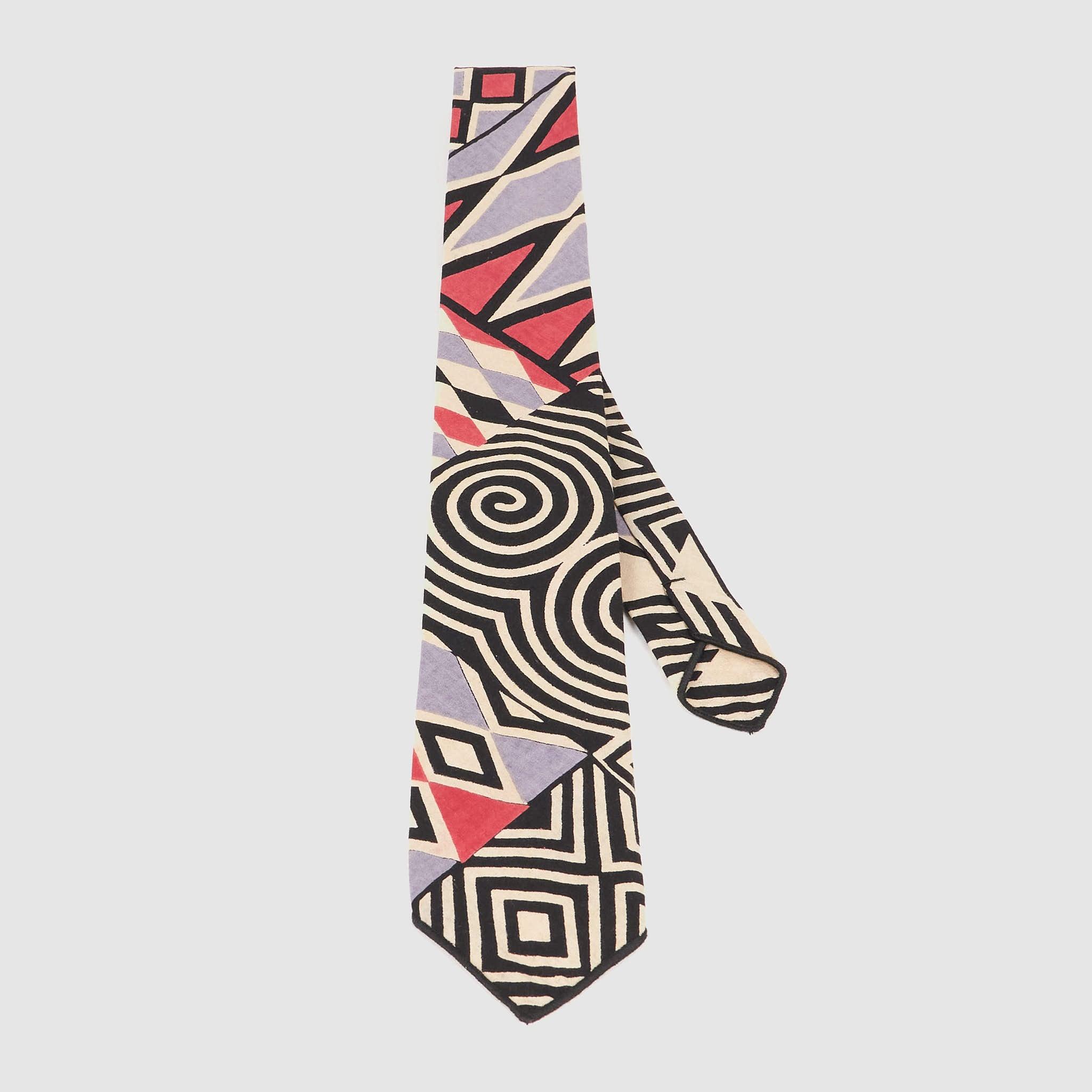 Nepenthes Engineered Garment Printed Neck Tie