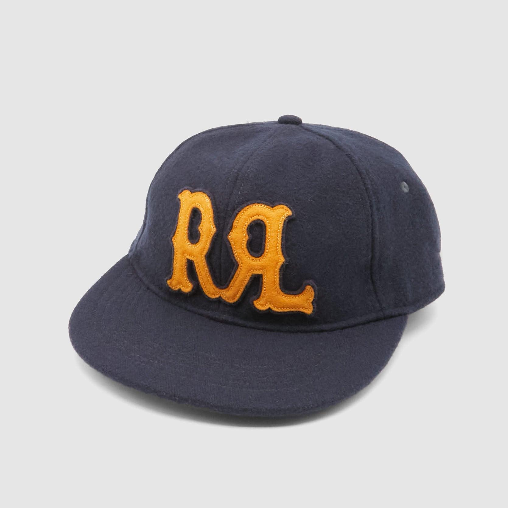 Hunter Logo Gold Wool Ball Cap