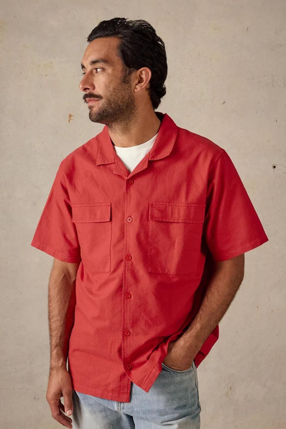 Holiday Collar Shirt