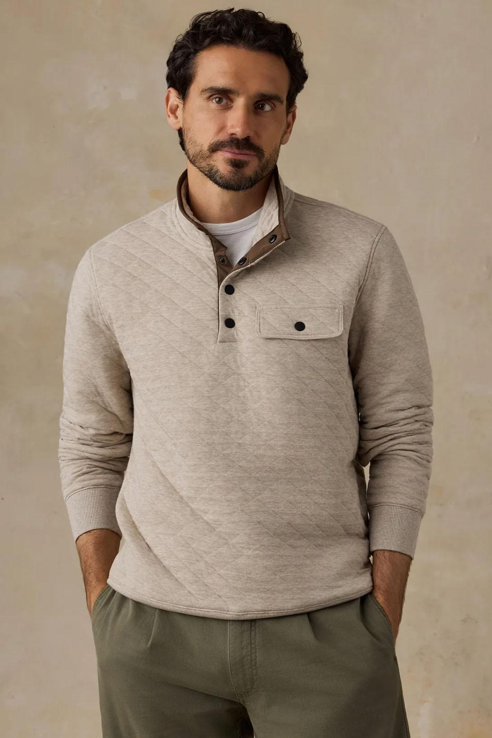 Epic Quilted Fleece Pullover