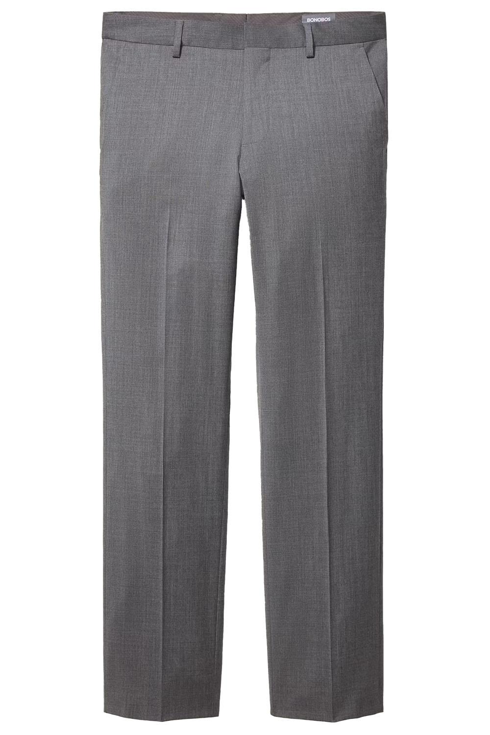 JETSETTER UNHEMMED PANT Slim Grey
