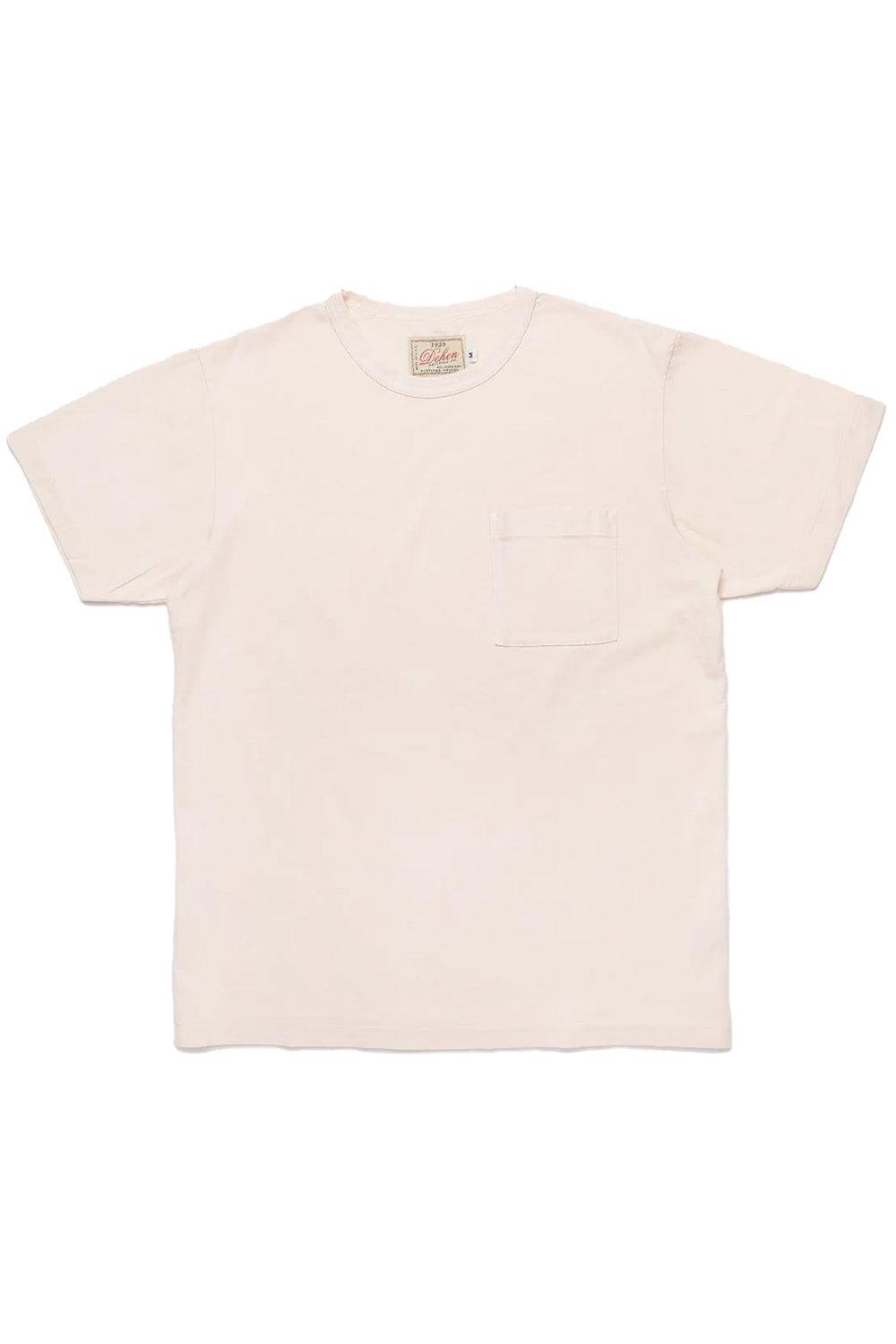 HEAVY DUTY POCKET TEE Natural