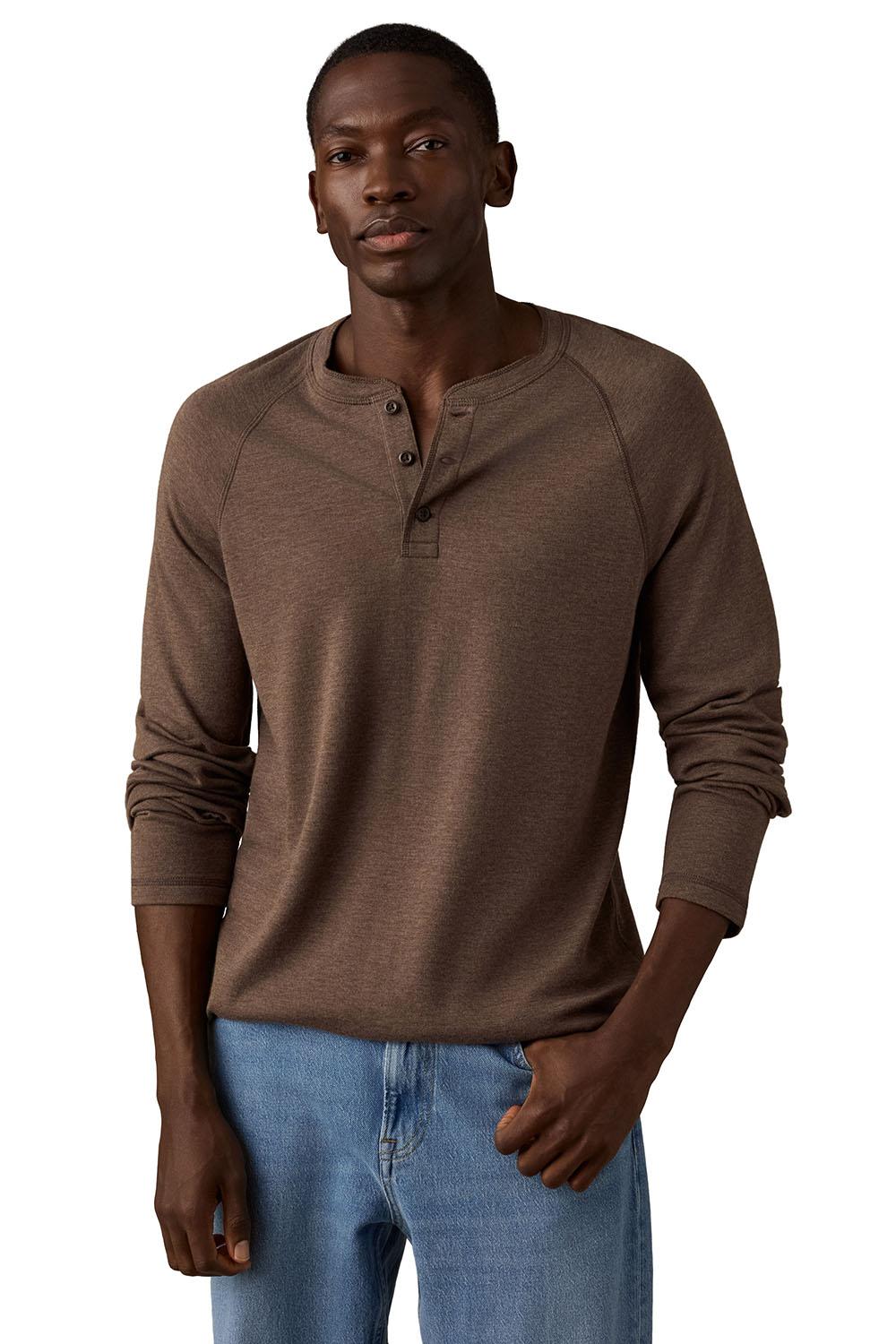 Long Sleeve Cloud Henley