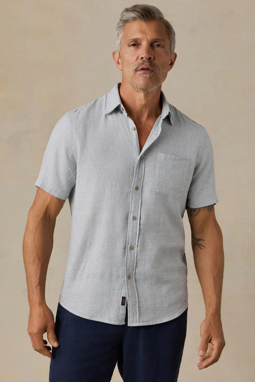 SS BREEZE SHIRT Blue Streams