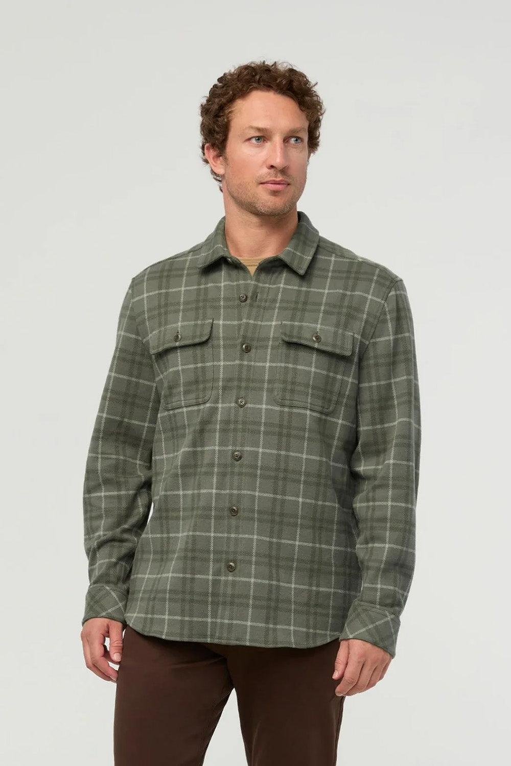 Performance Flannel Overshirt