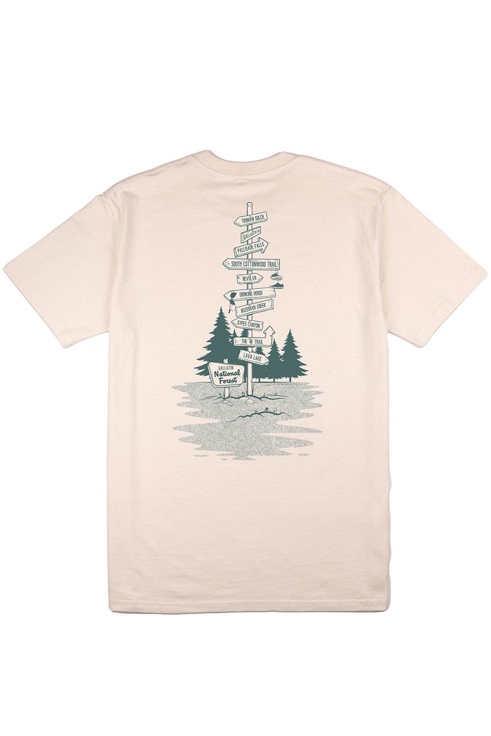 BOZEMAN HAPPY TRAILS TEE