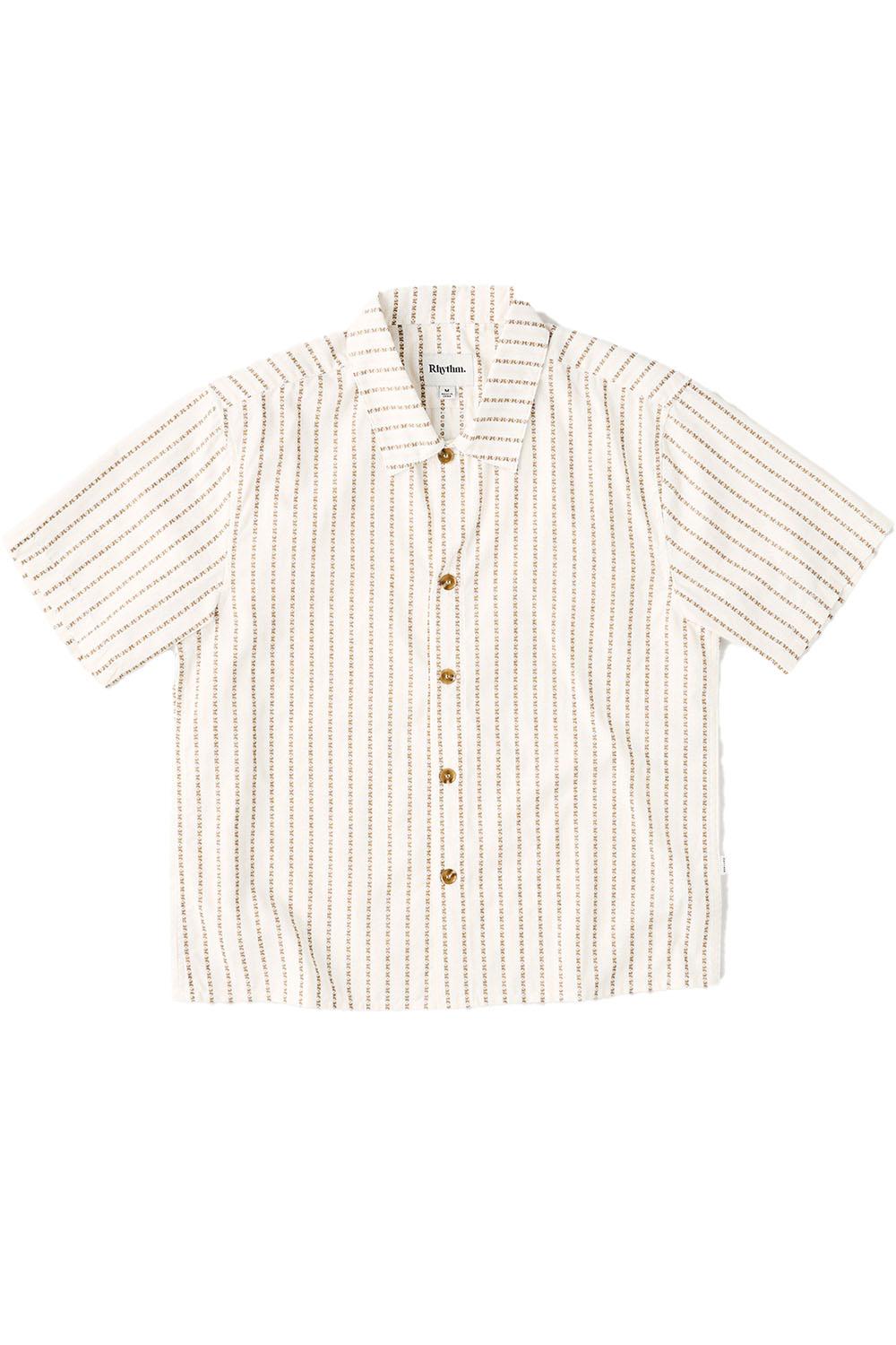 Vacation Stripe Crop Shirt