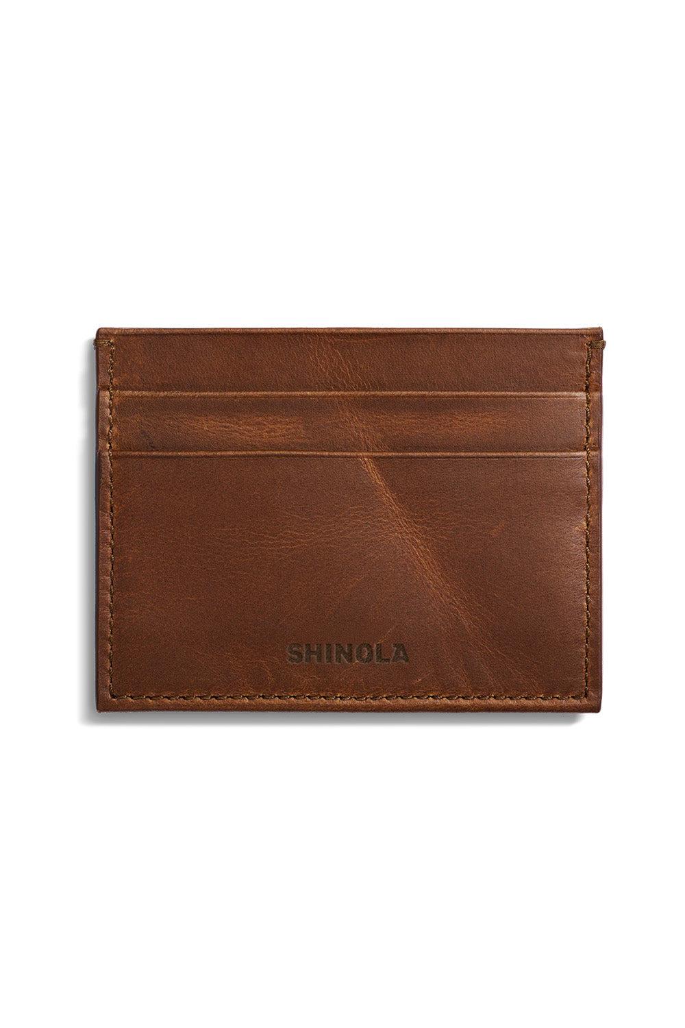 5 Pocket Card Case Navigator Medium Brown