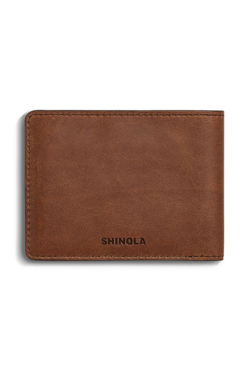 Slim Bifold Navigator Medium Brown