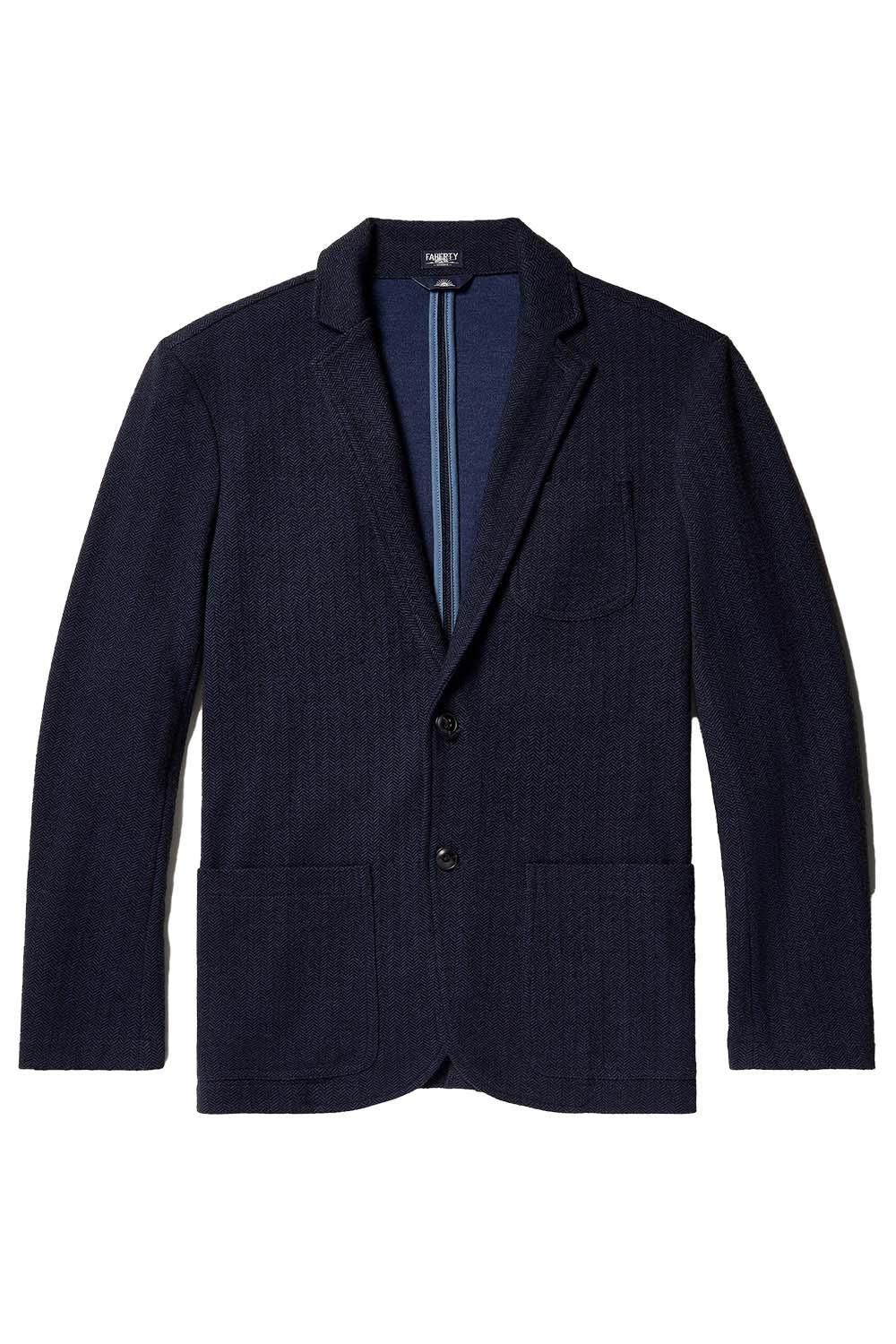 Inlet Herringbone Blazer