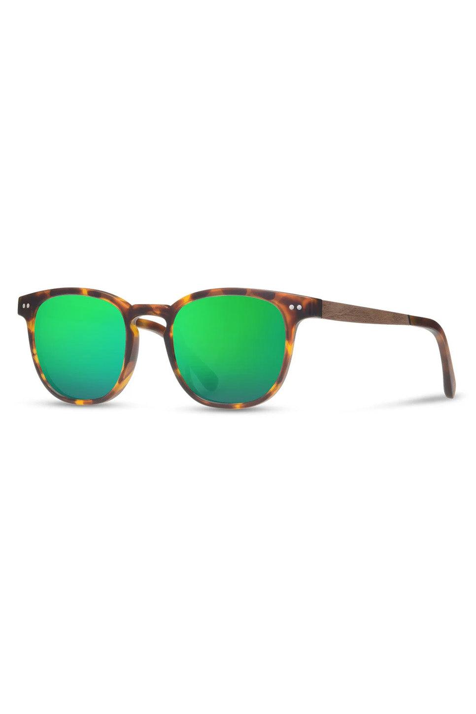 TOPO Matte Tortoise/Walnut/HD + Green Flash Polar