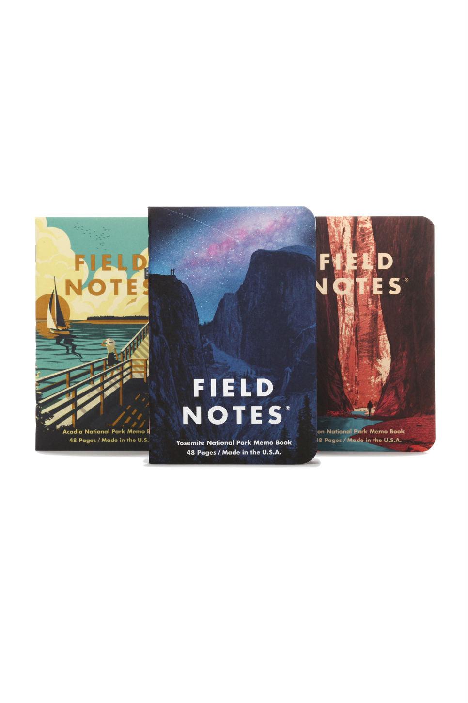 NATIONAL PARKS 3-PACK Yosemite, Acadia, Zion