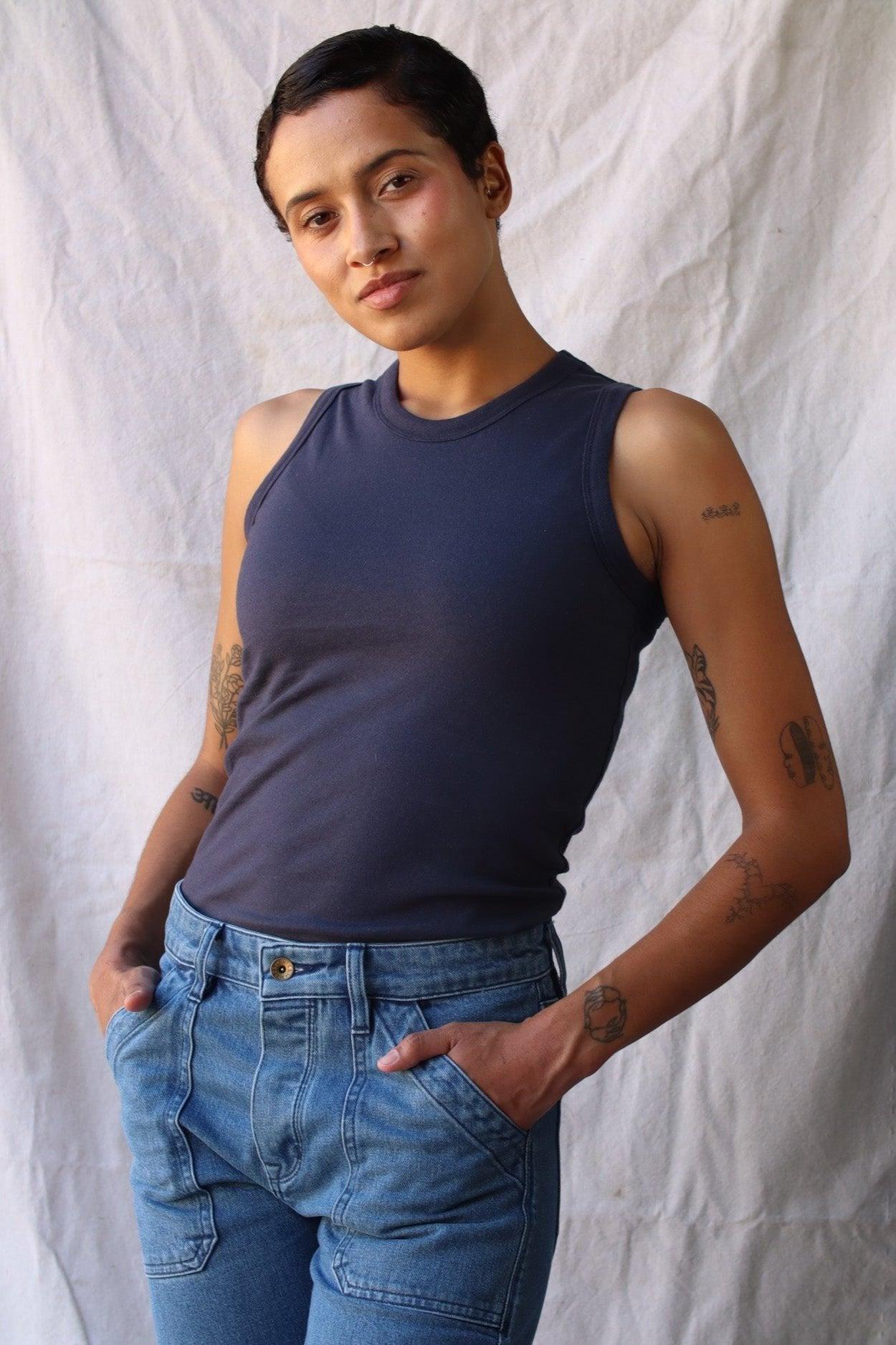 Women | Bolinas Tank | 100% Cotton - Polar