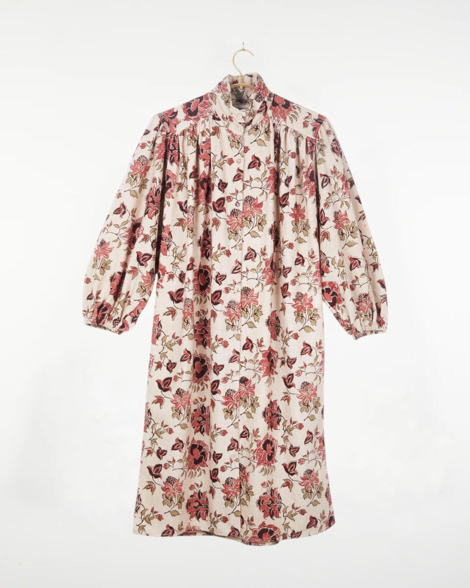 Samira Tunic Kora Floral Print Madder