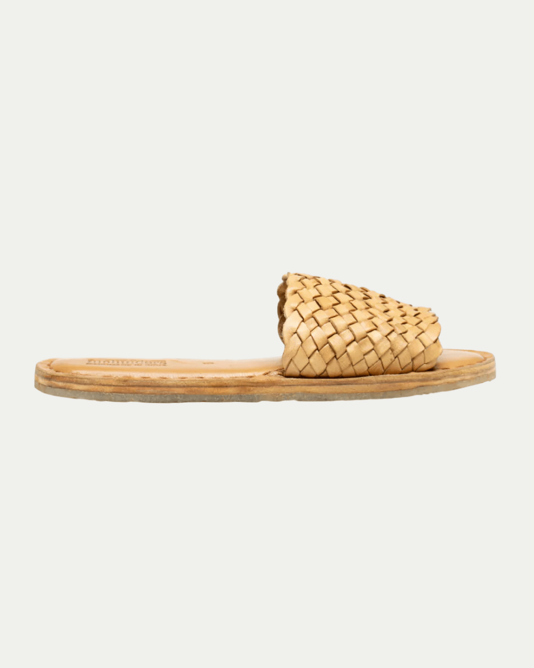 Men's Open Toe Slide in Honey