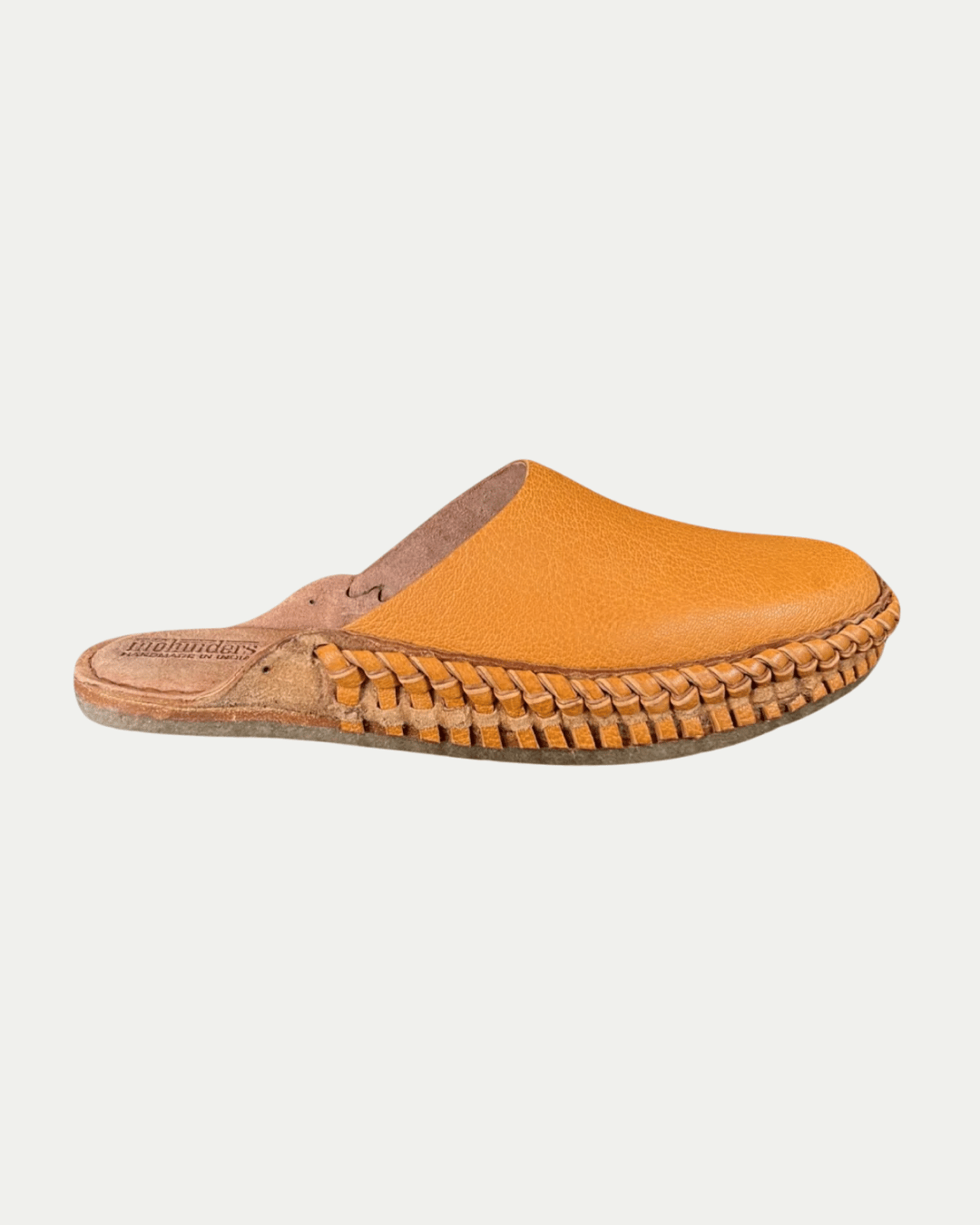Men's Soft Solid City Slide in Turmeric