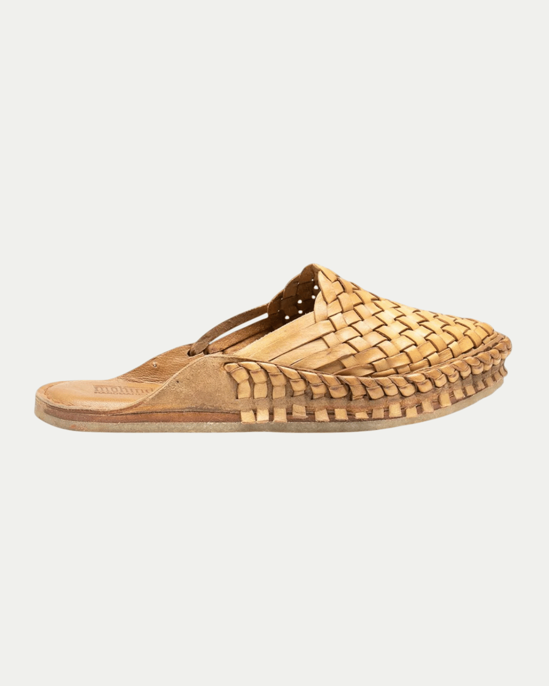 Women's Woven City Slide in Honey + No Stripes