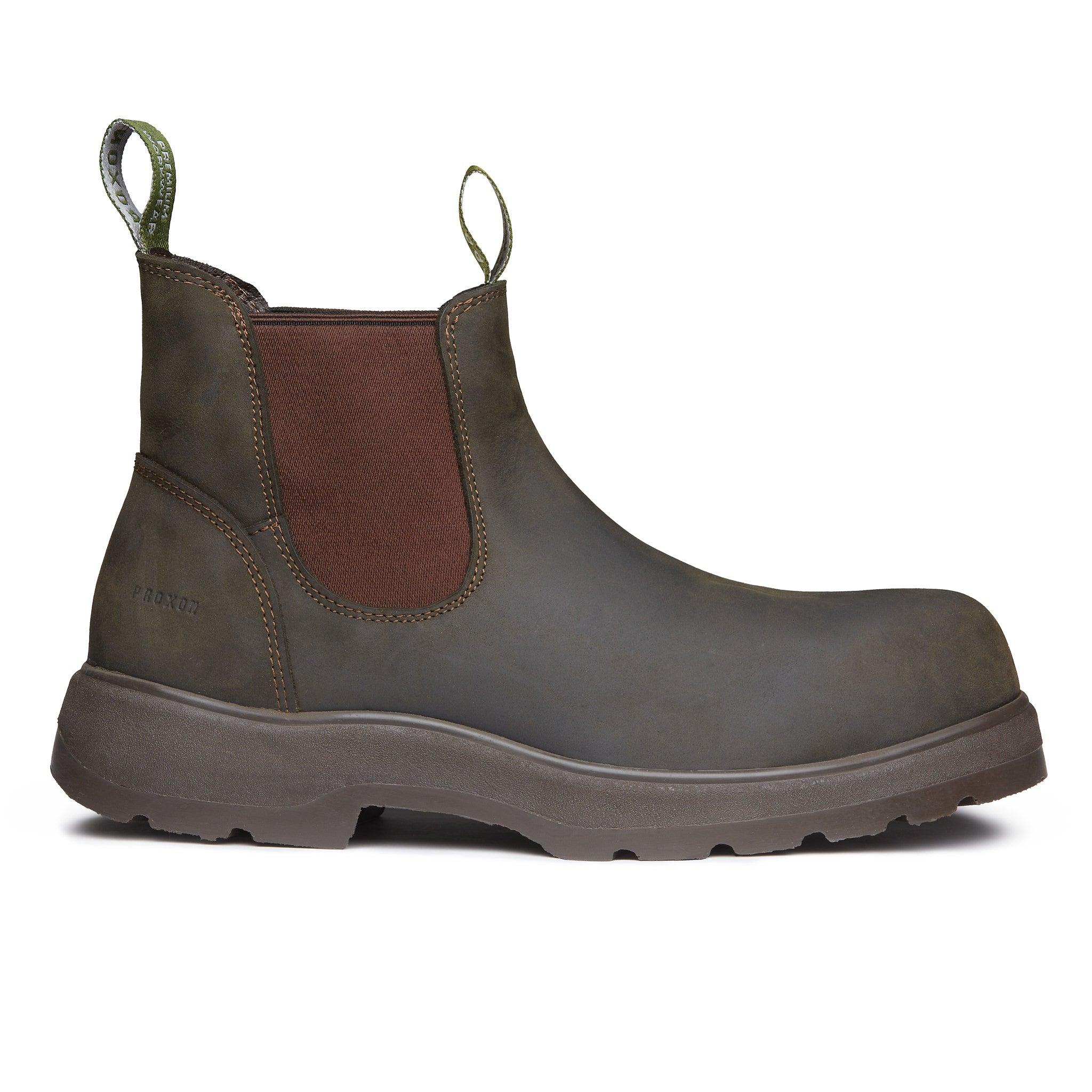 COMPOSITE TOE RAINIER CHELSEA WORK BOOT OLIVE GREEN