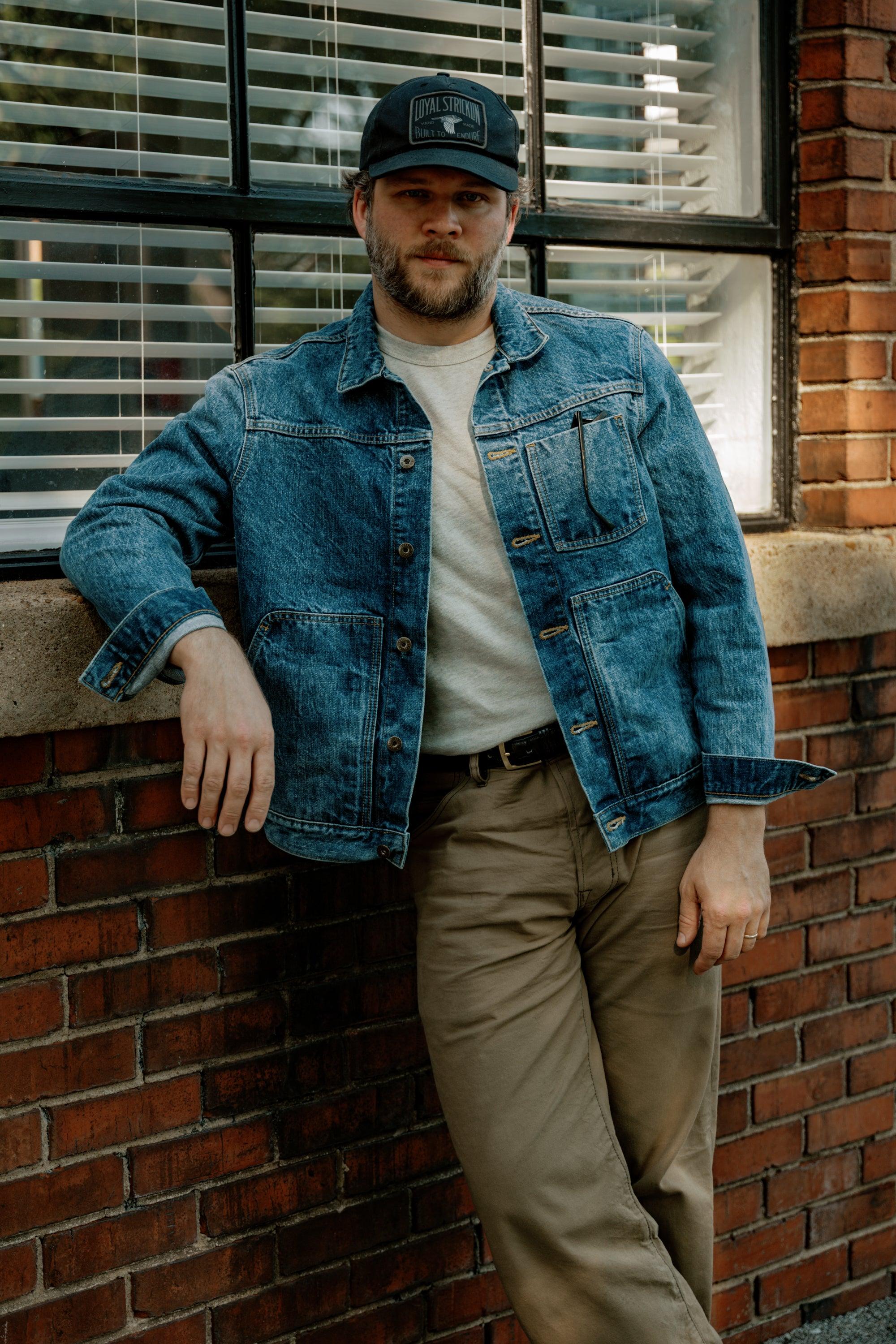 Wayman Jacket - Stonewashed Japanese Denim