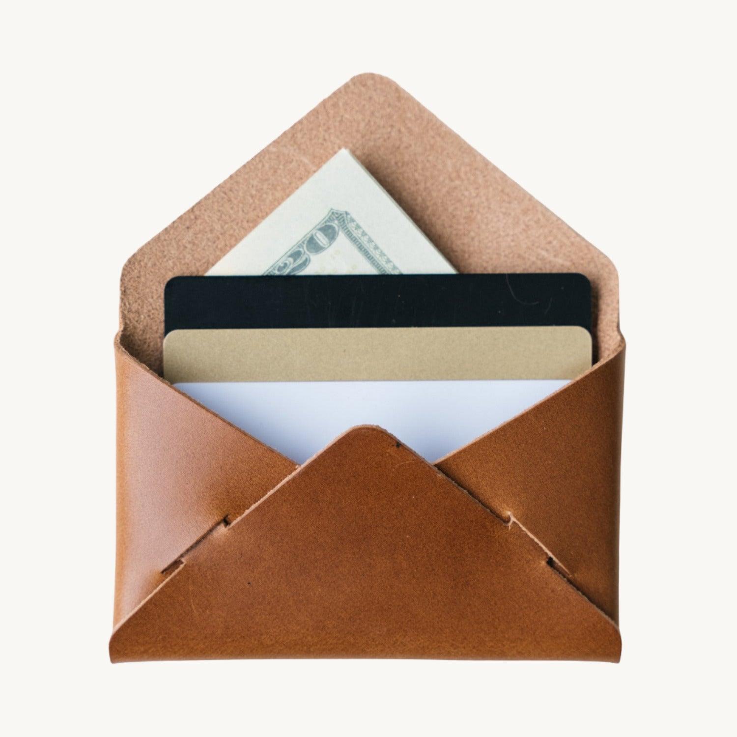Envelope Wallet - Tobacco