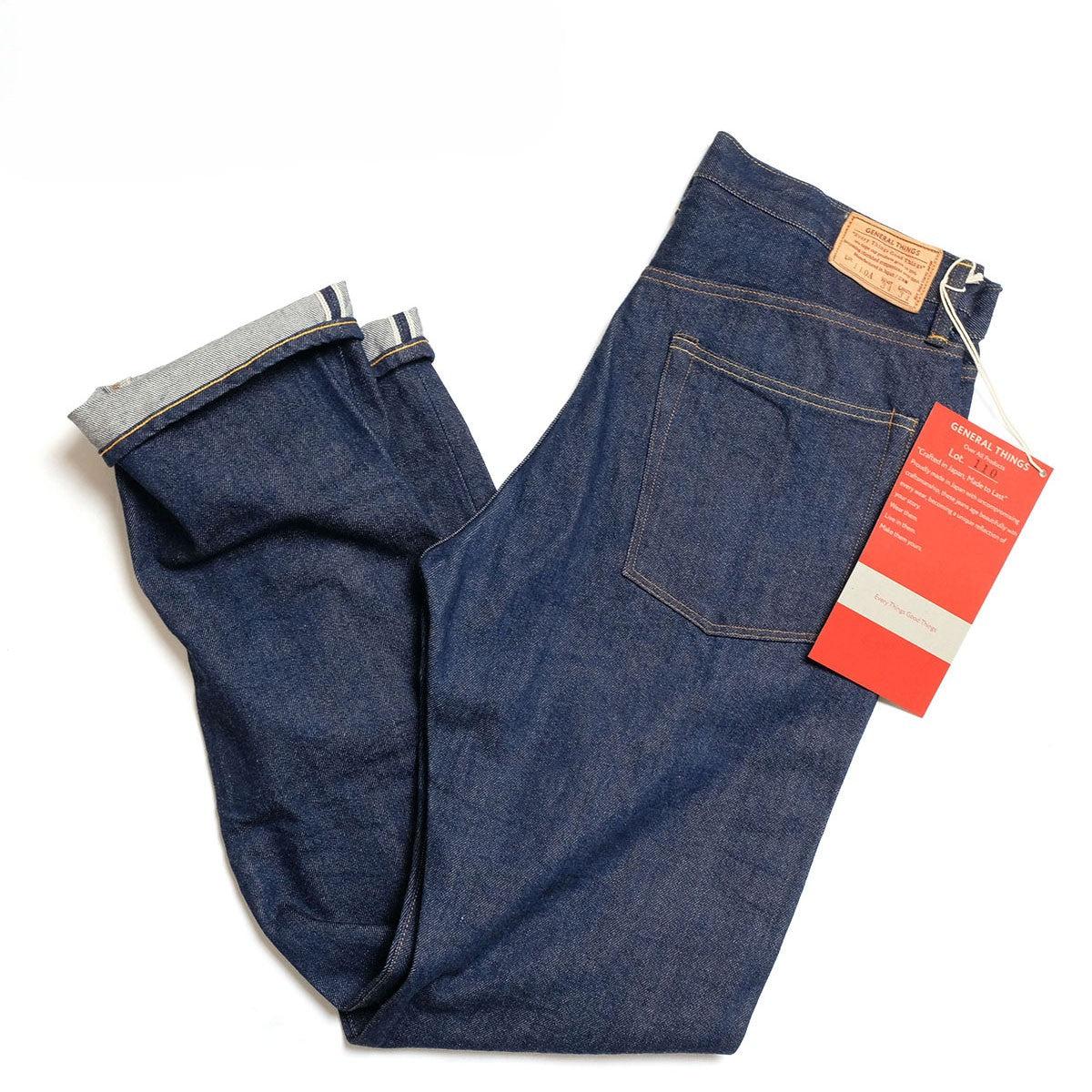 Lot.110A Jeans Line 1 Straight - 14oz. Blue Denim - 110A