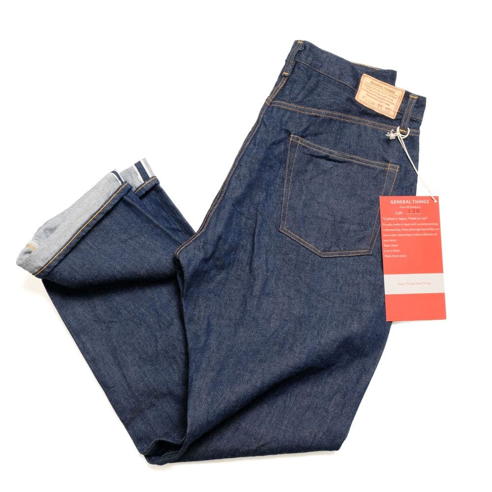 Lot.120A Jeans Line 2 Straight - 14oz. Blue Denim - 120A